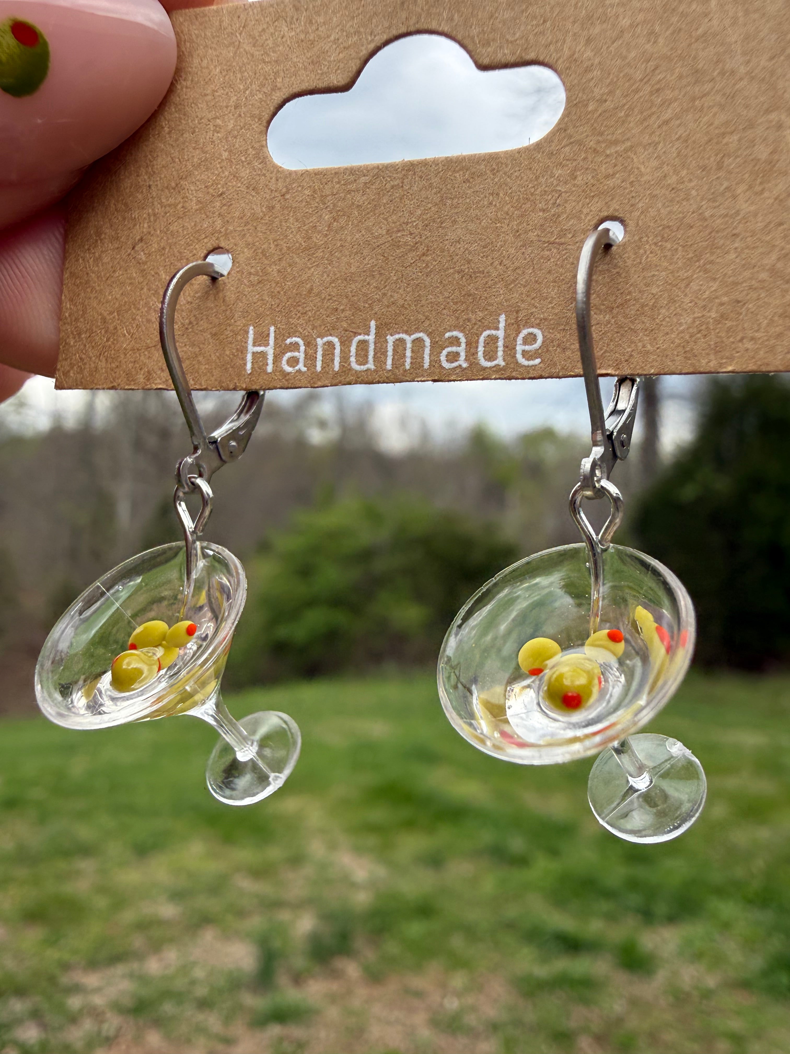Dirty Martini Earrings