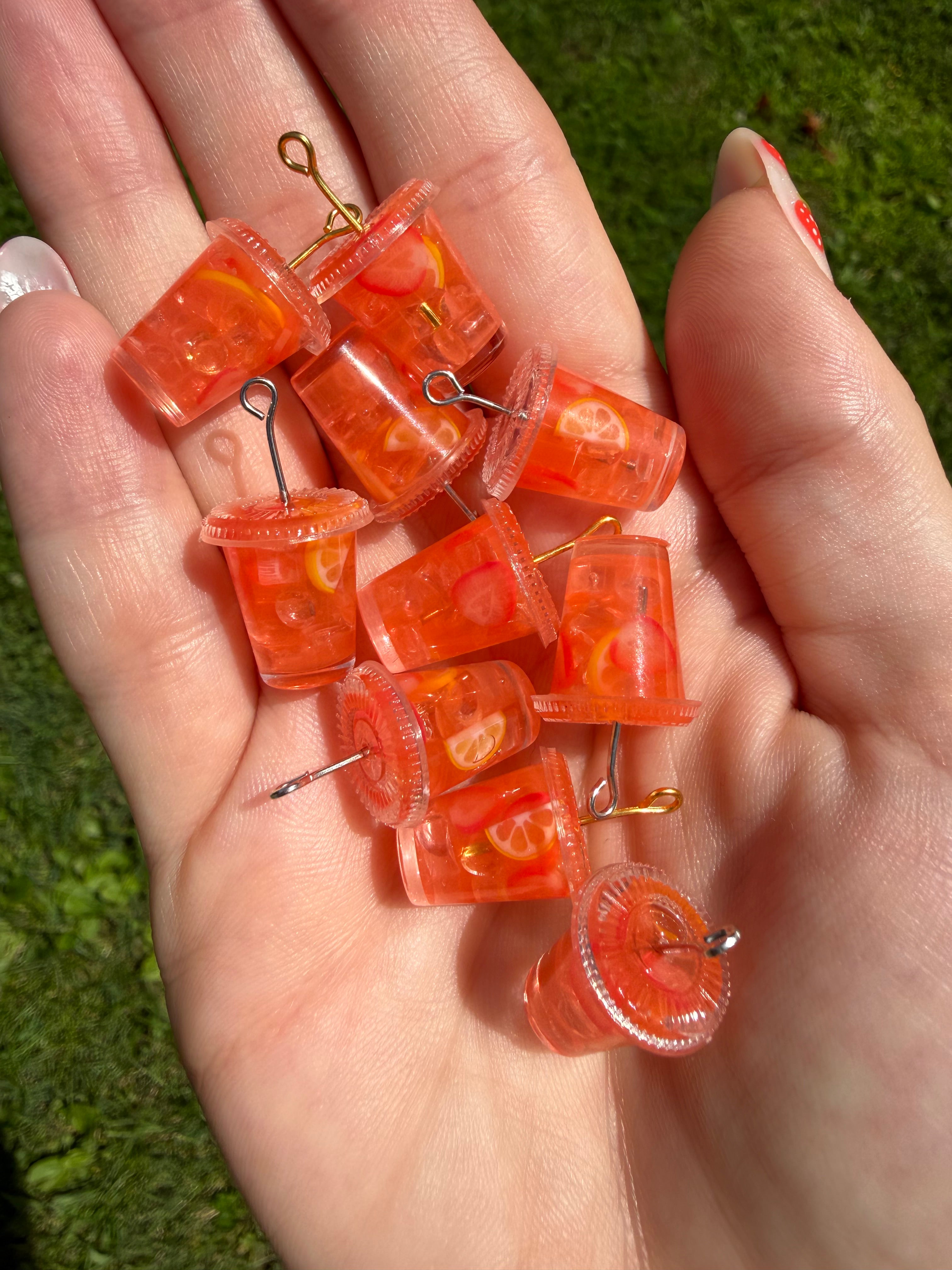 Strawberry Lemonade Earrings
