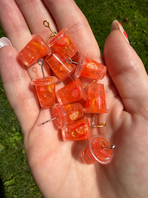 Strawberry Lemonade Earrings