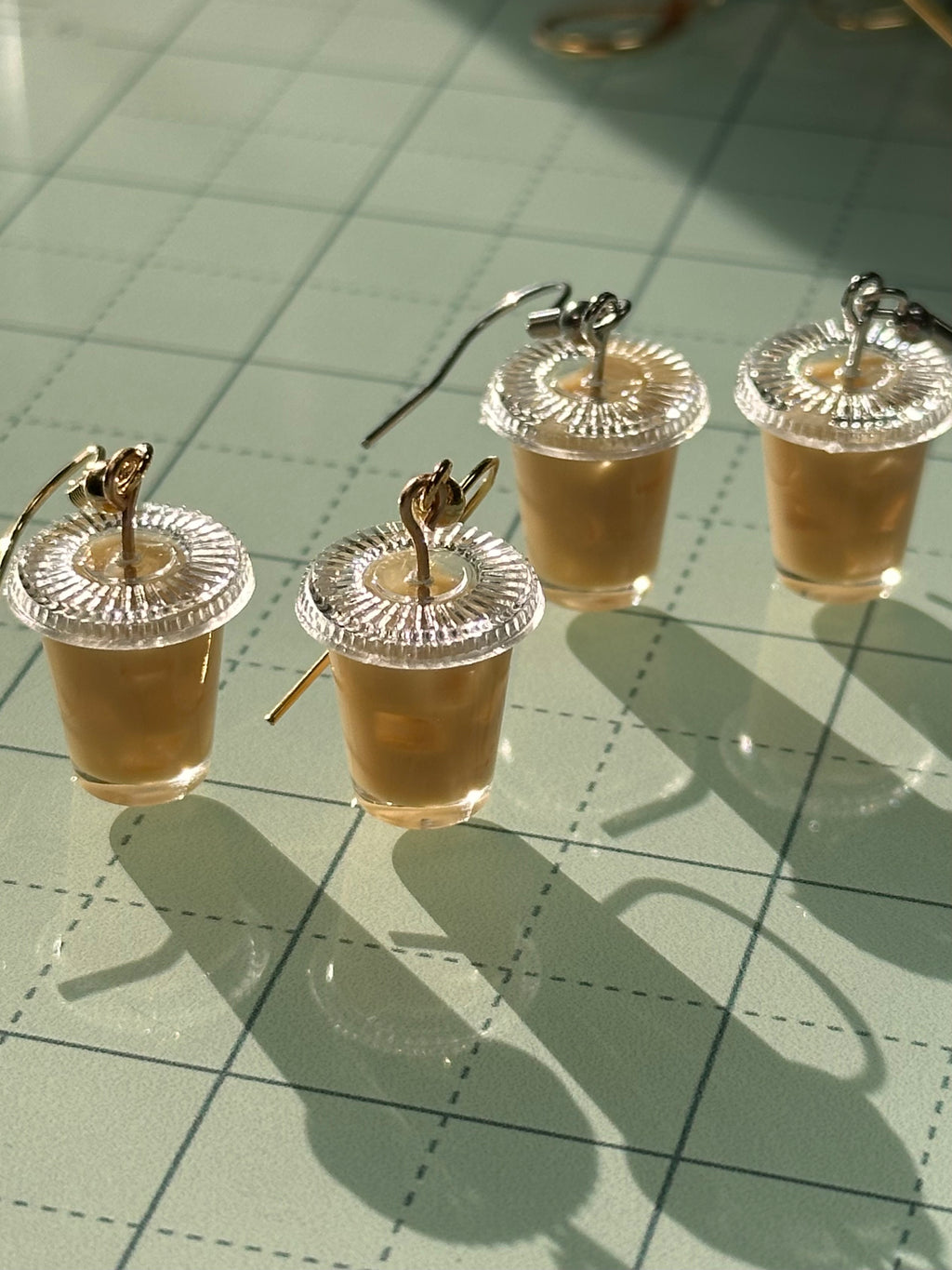 Iced Coffee Earrings