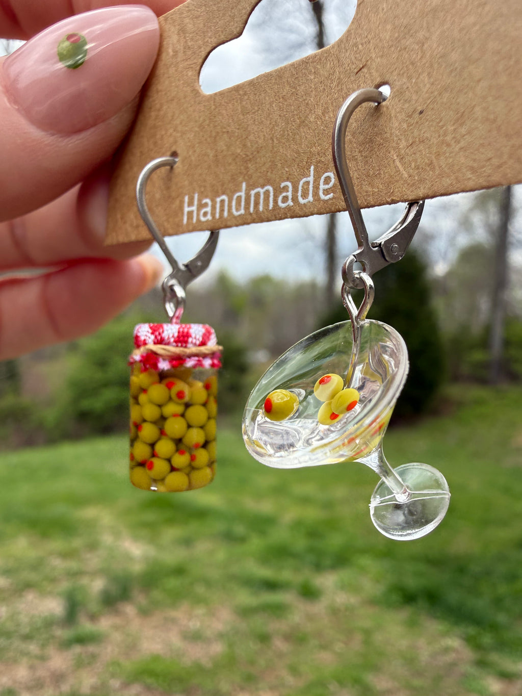 Dirty Martini Earrings