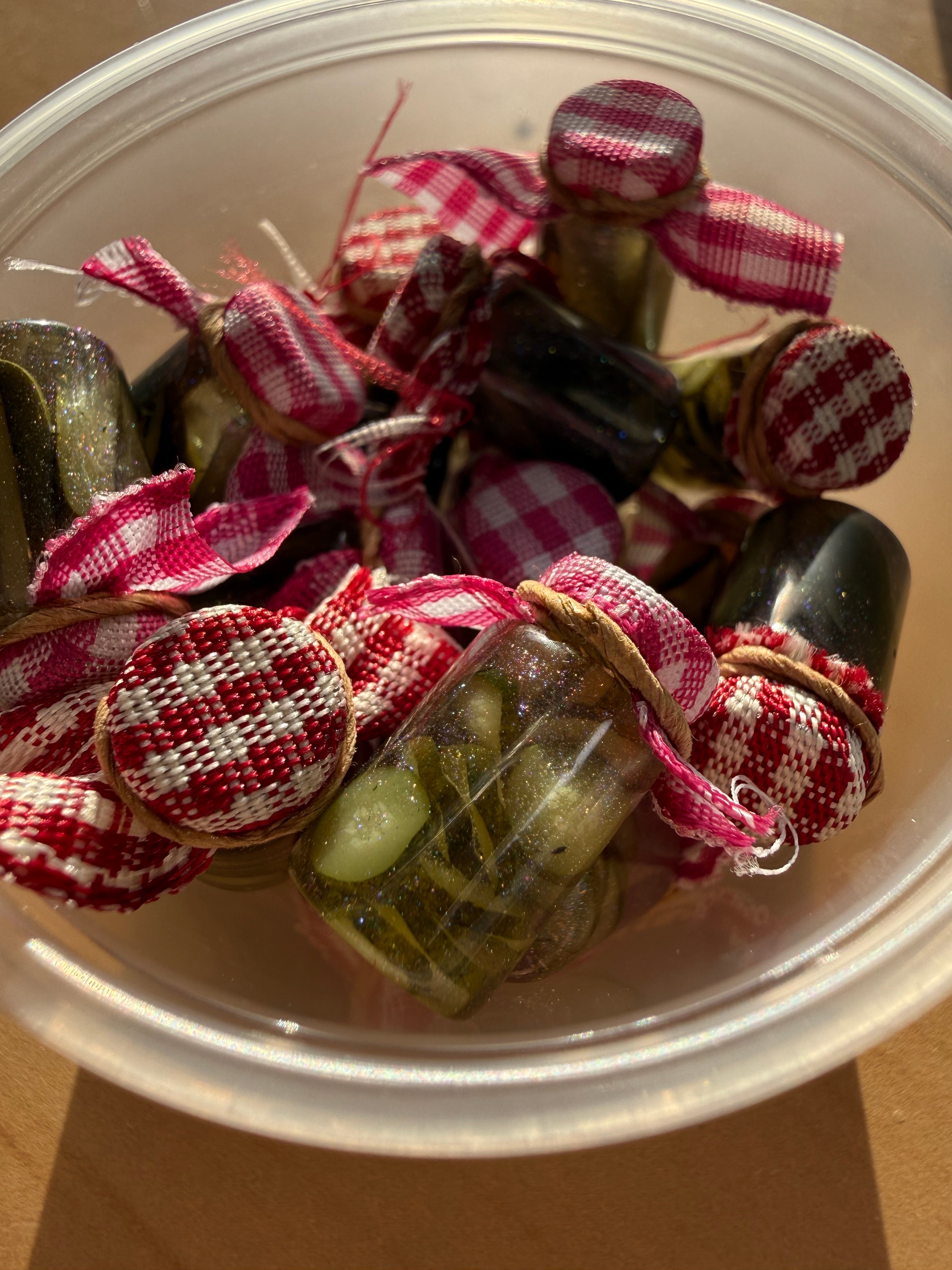 Pretty Pickles Jar Earrings