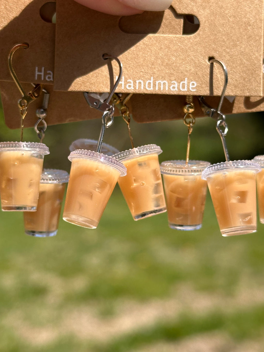 Iced Coffee Earrings