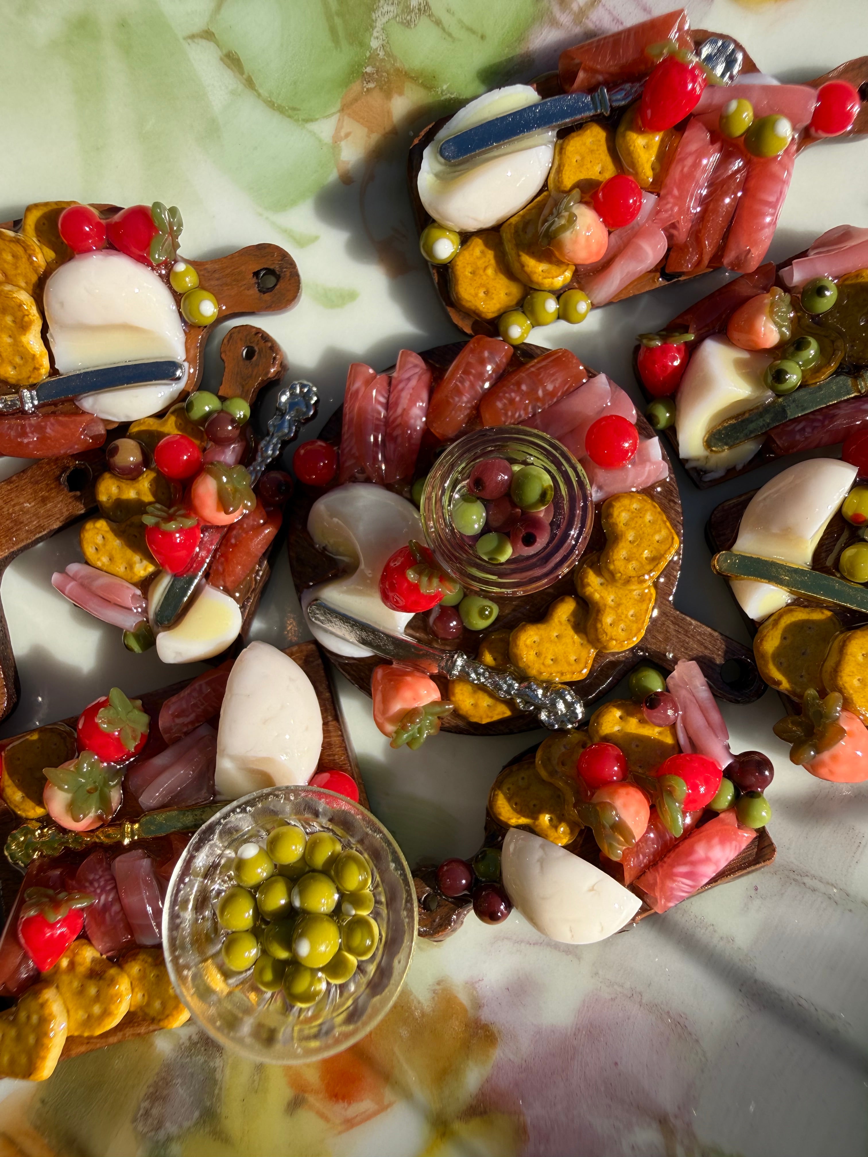 Charcuterie Board Mini, Magnet, or Pin