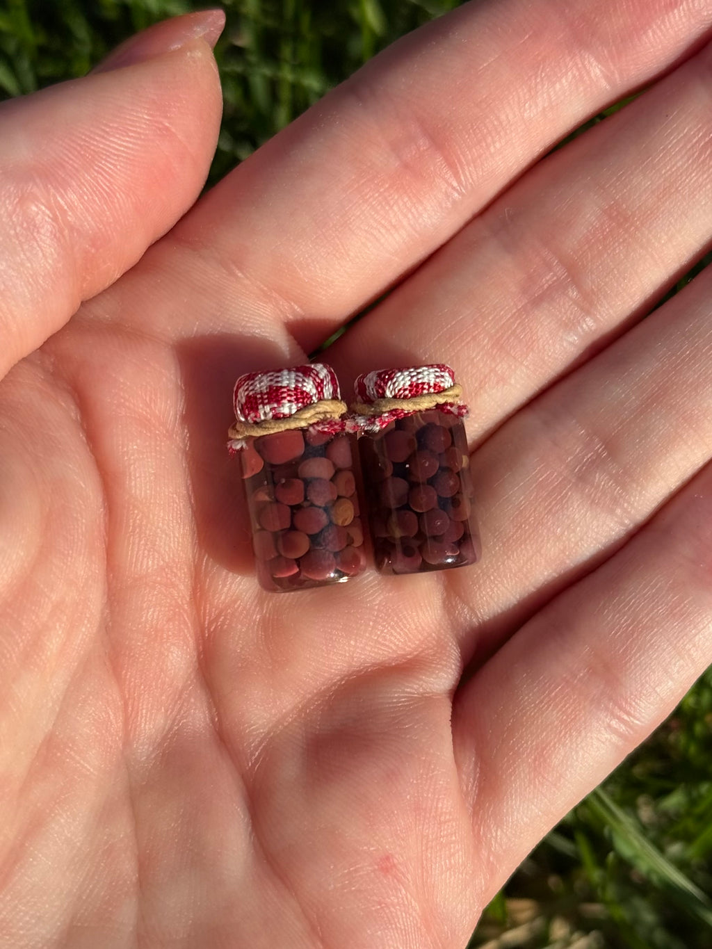 Kalamata Olives Jar Earrings