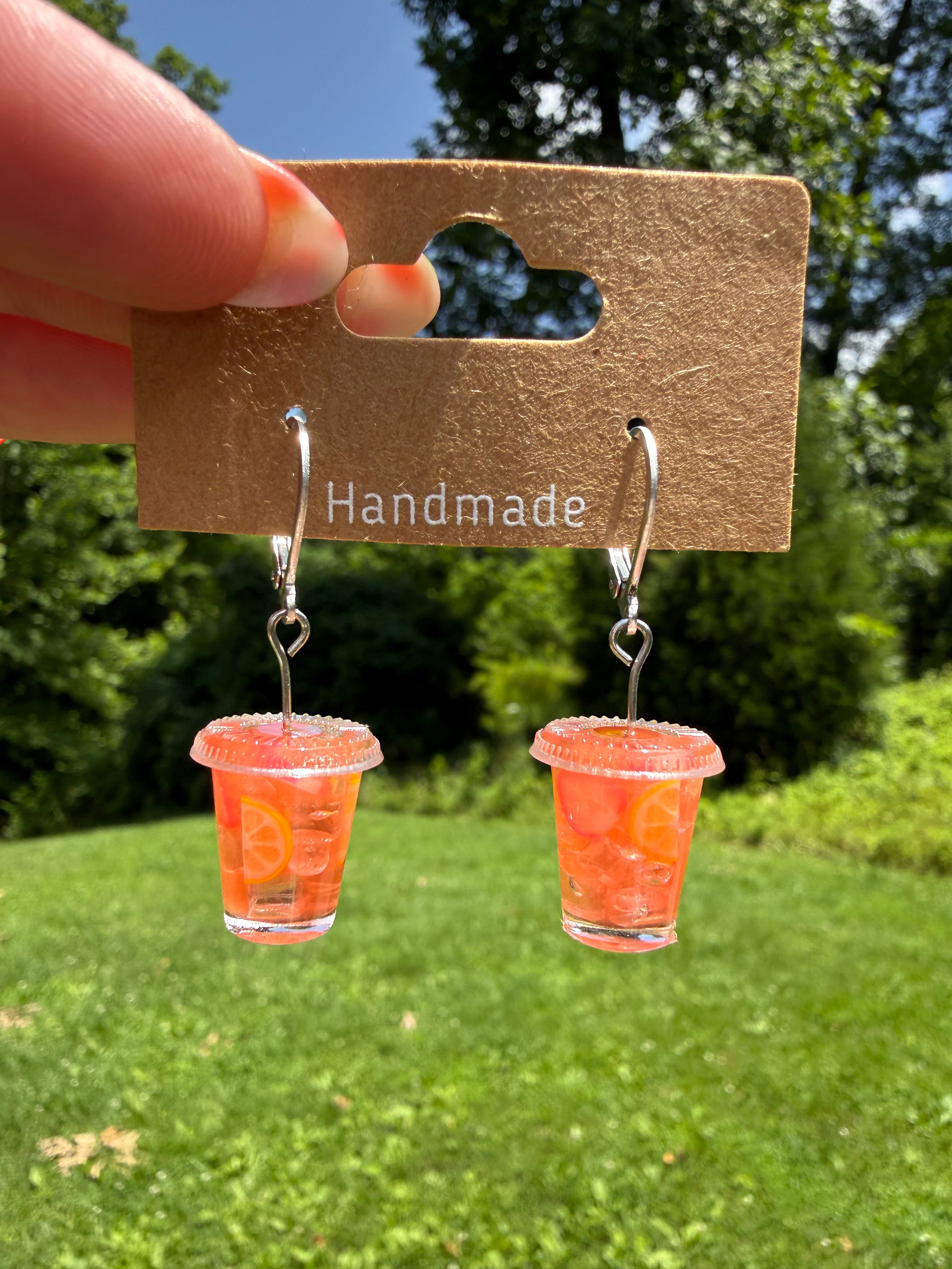 Strawberry Lemonade Earrings