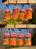 Bell Pepper Relish Jar Earrings