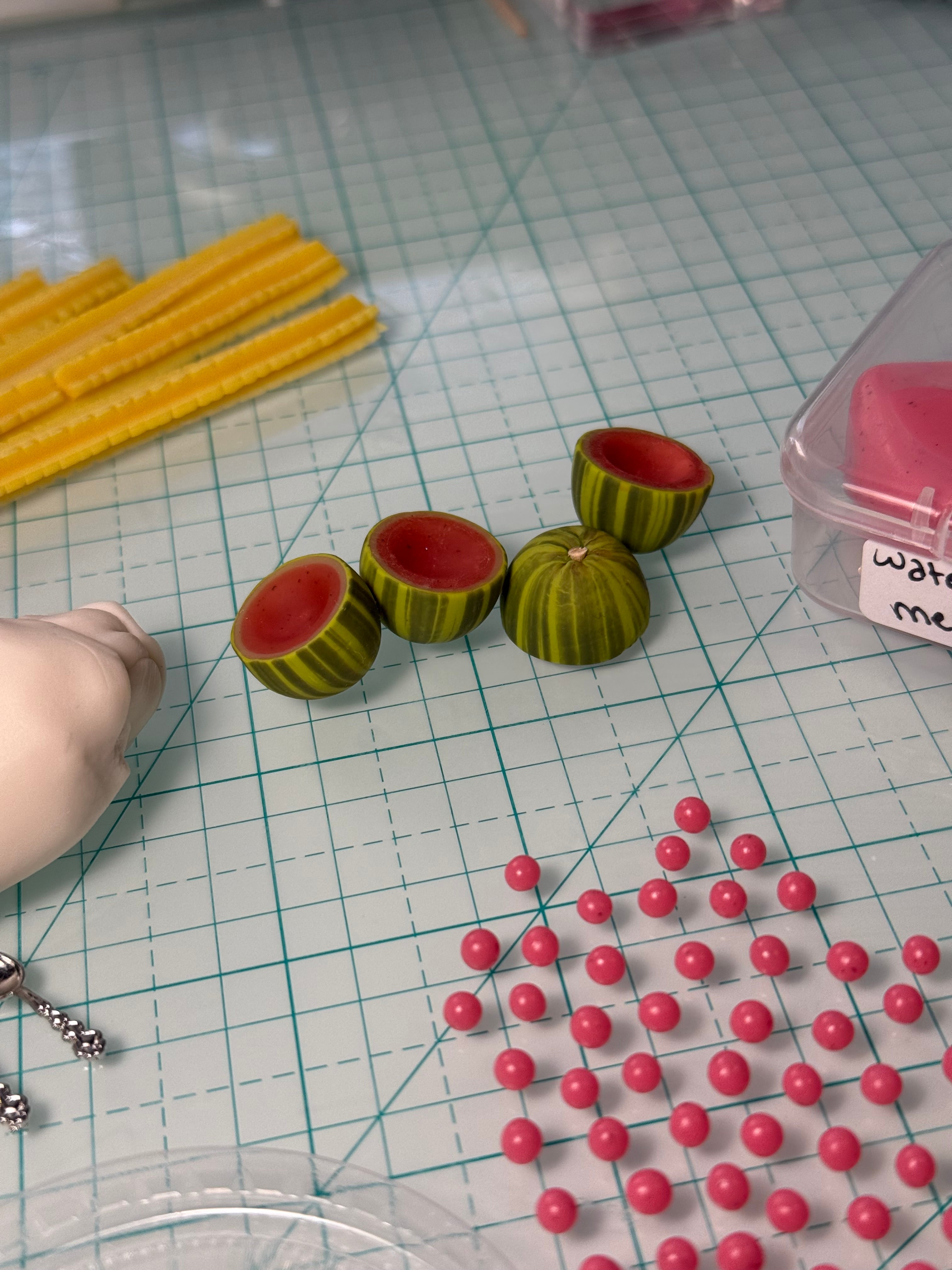 Watermelon Bowl Earrings