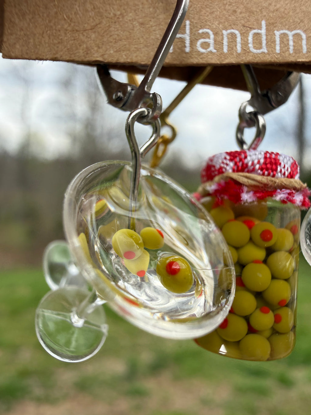 Dirty Martini Earrings