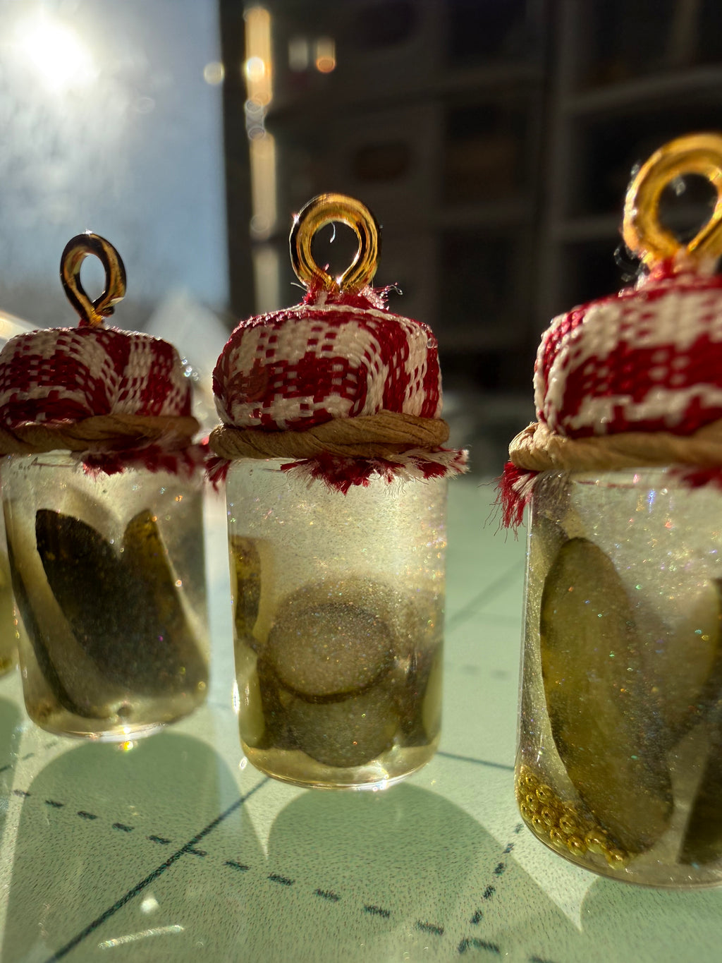Pretty Pickles Jar Earrings