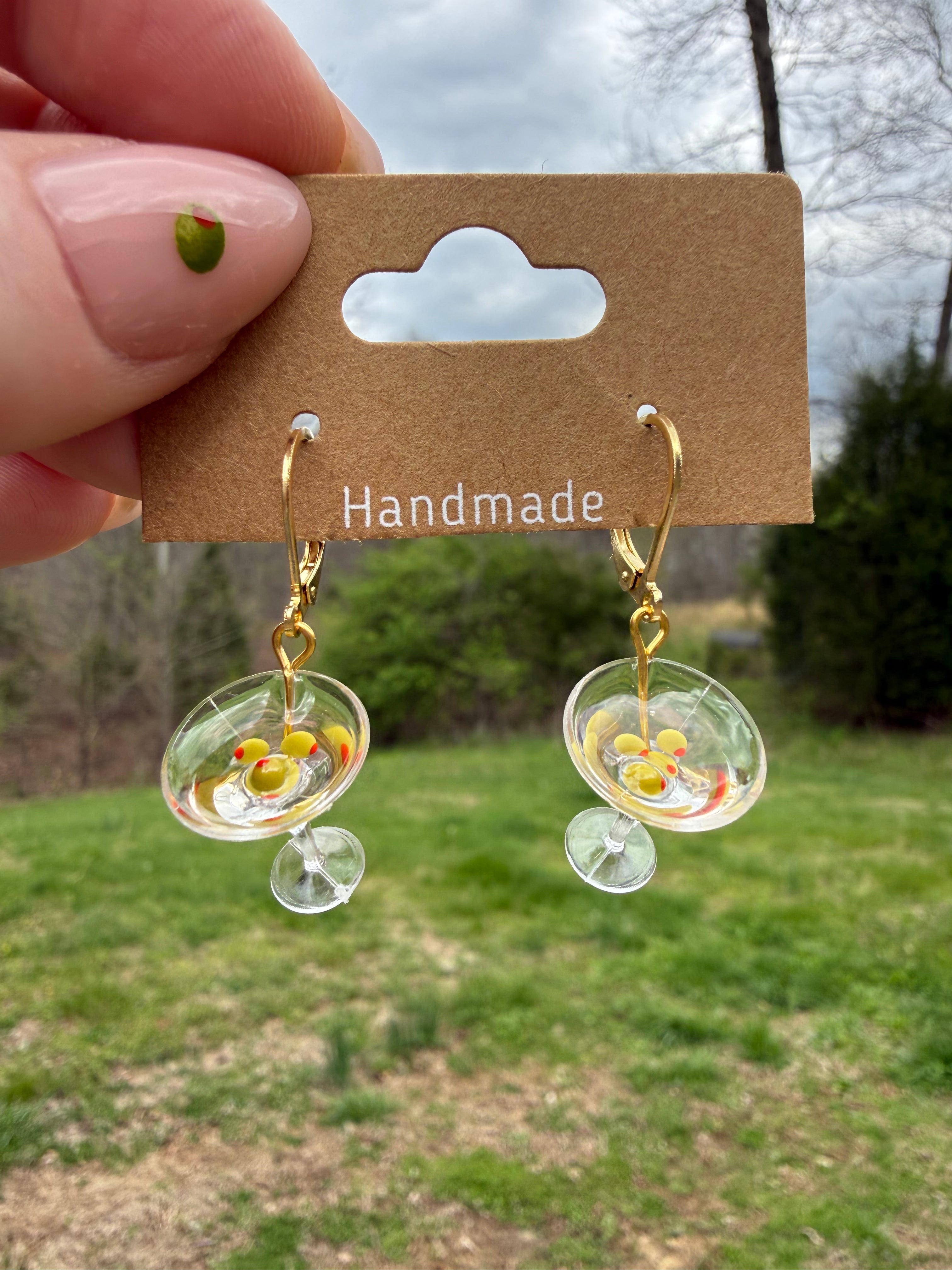 Dirty Martini Earrings