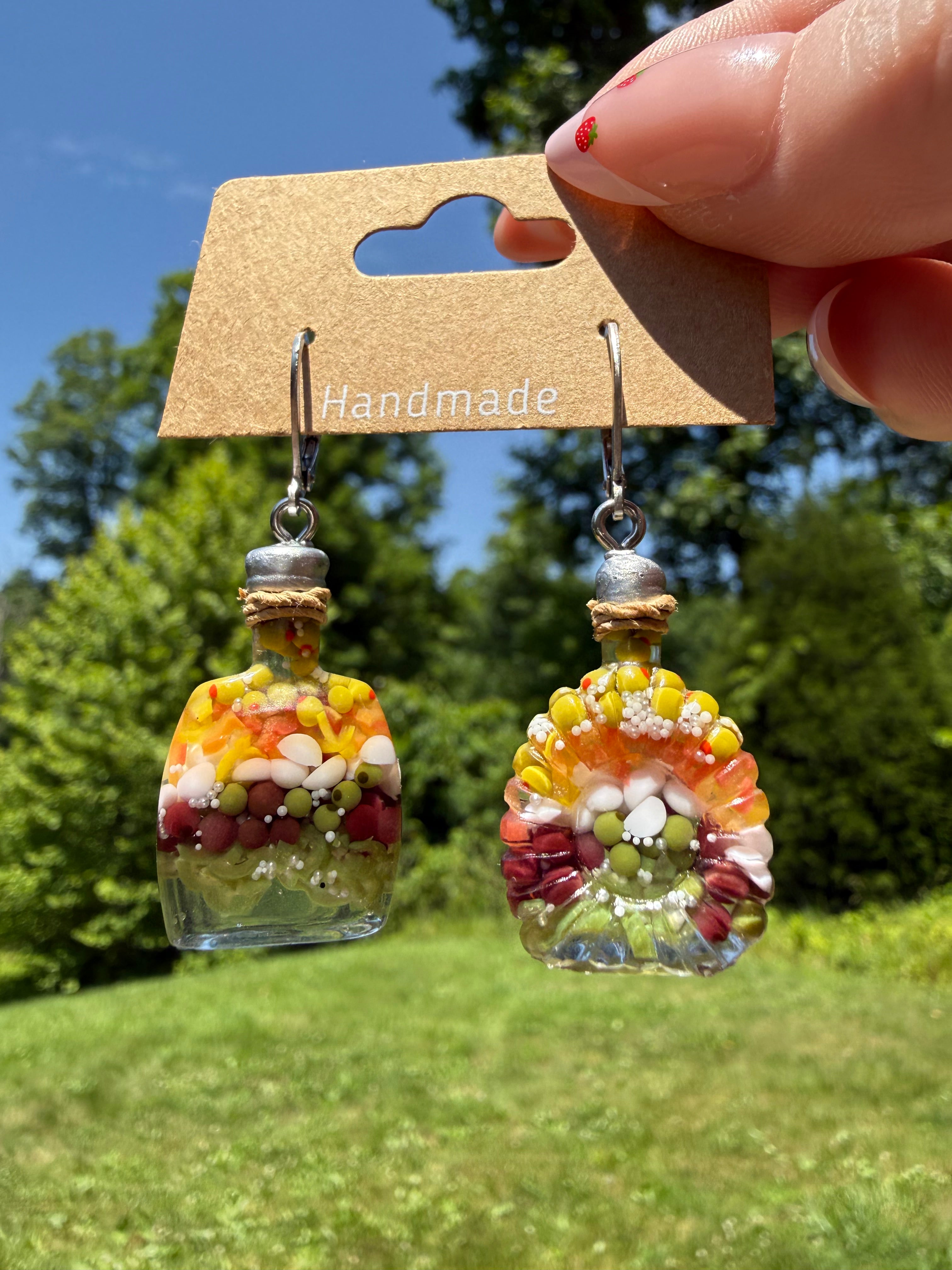 Decorative Veggie Jar Earrings & Minis