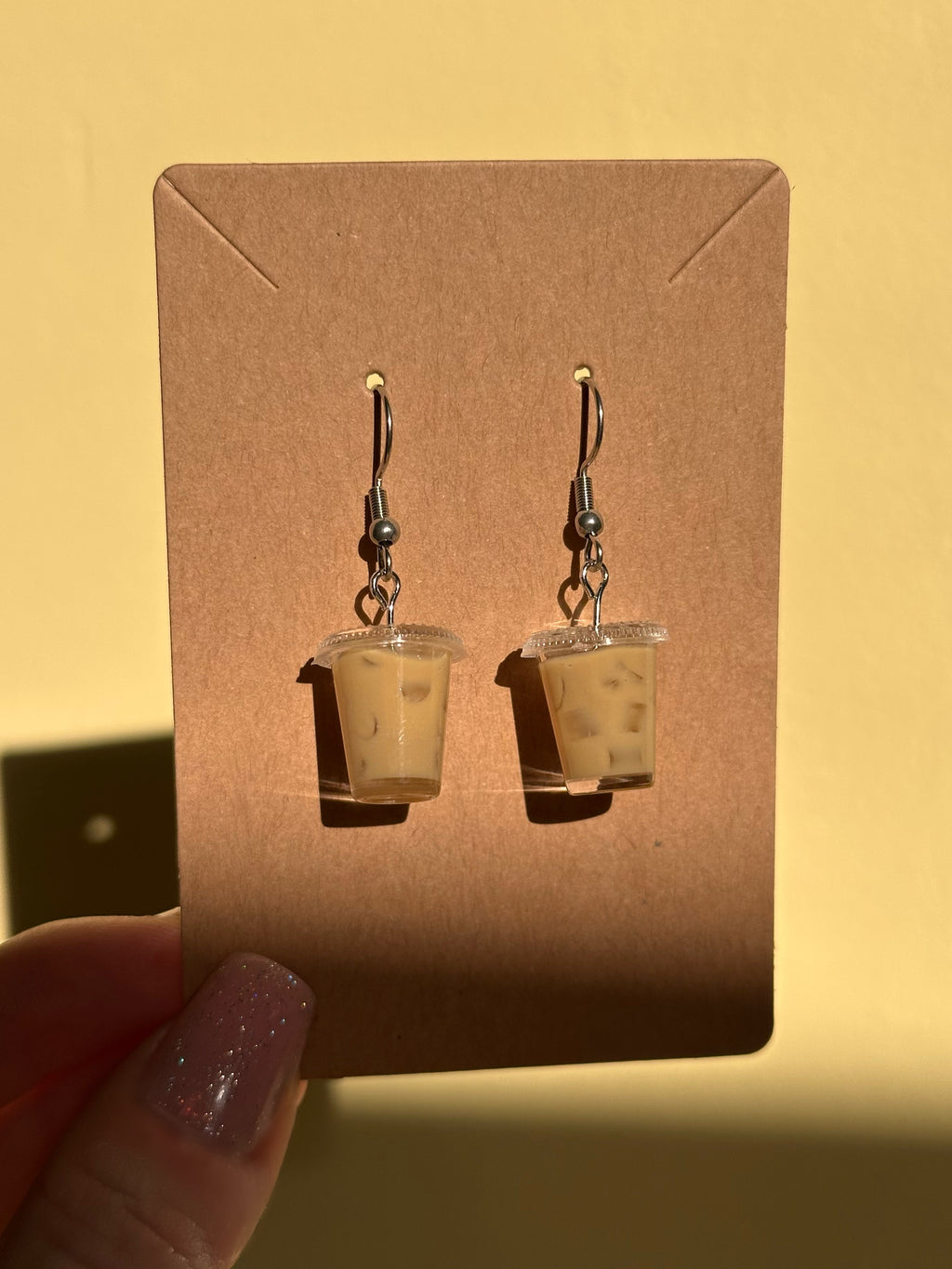 Iced Coffee Earrings