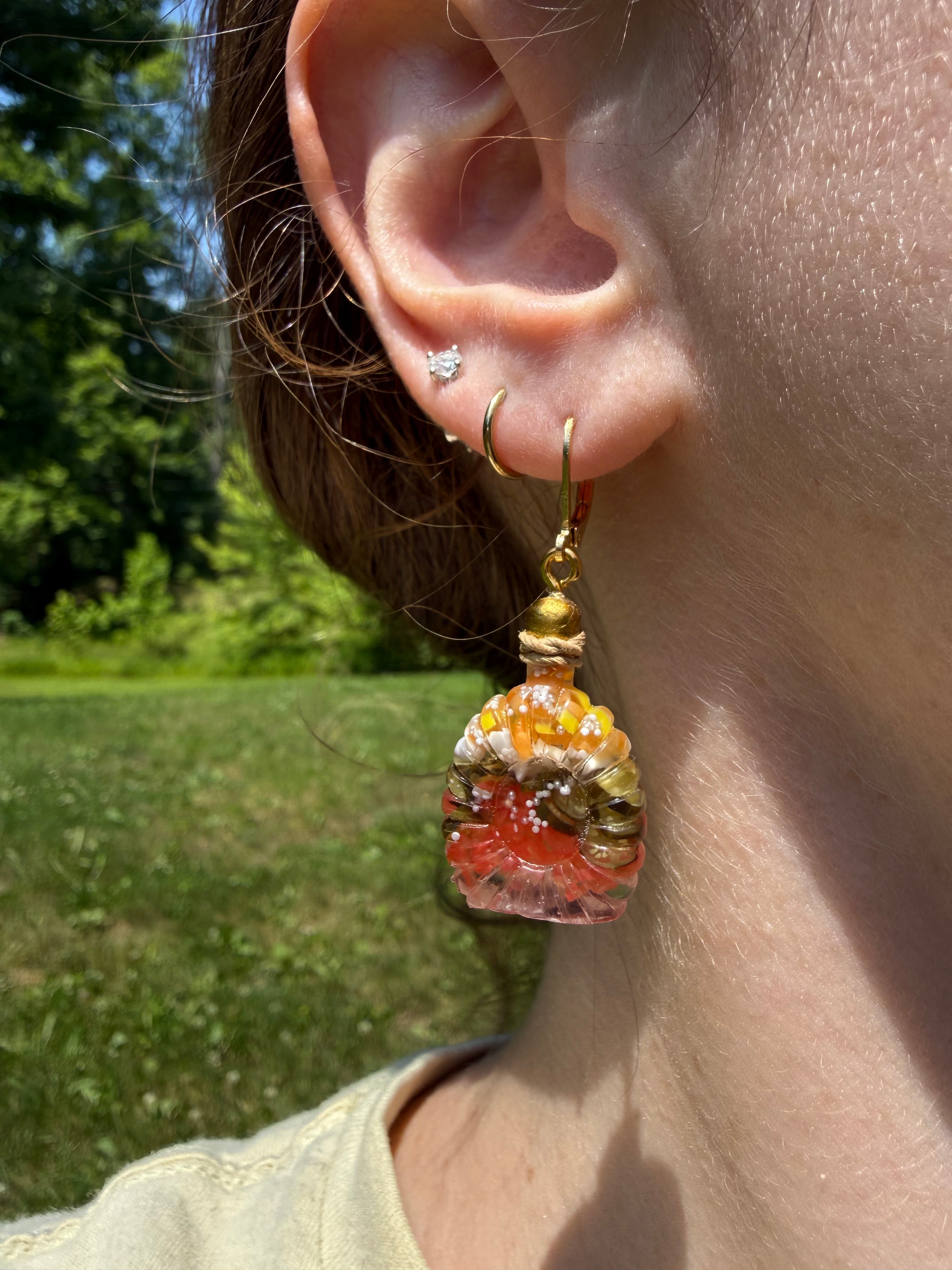 Decorative Veggie Jar Earrings & Minis