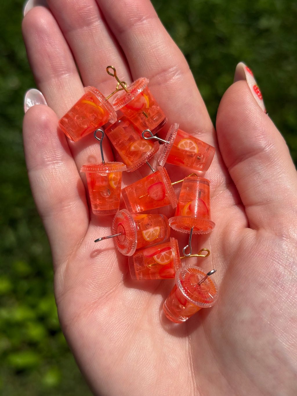 Strawberry Lemonade Earrings