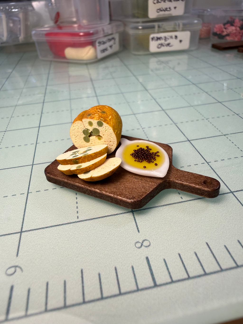 Olive Bread Board Mini, Magnet, or Pin