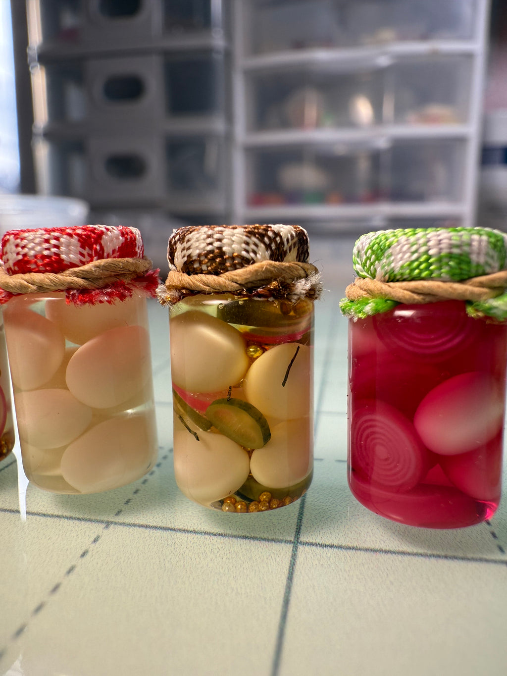 Pickled Eggs Jar Earrings