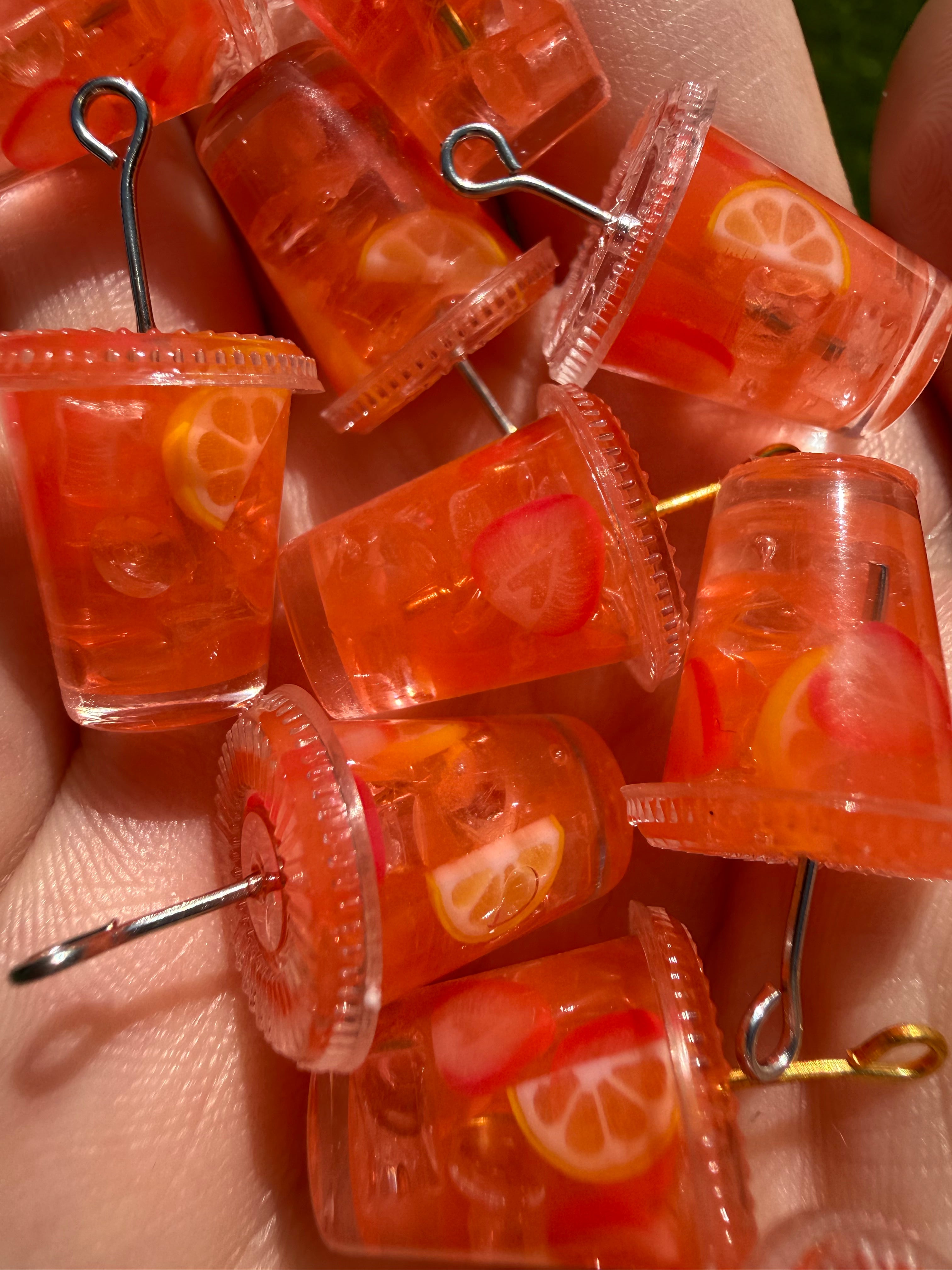 Strawberry Lemonade Earrings