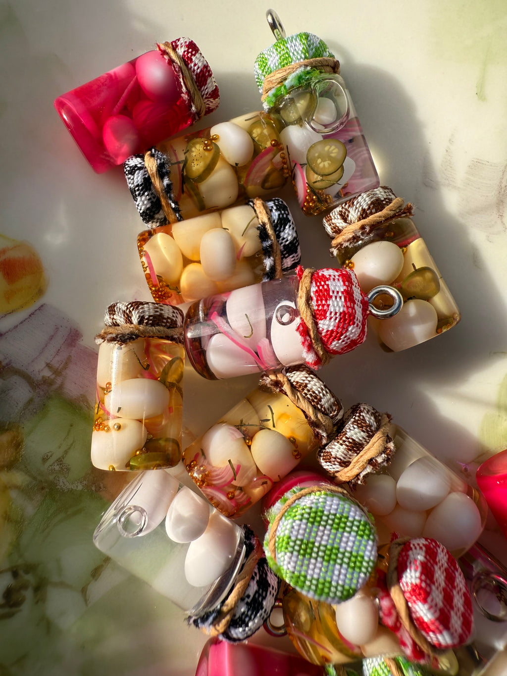 Pickled Eggs Jar Earrings