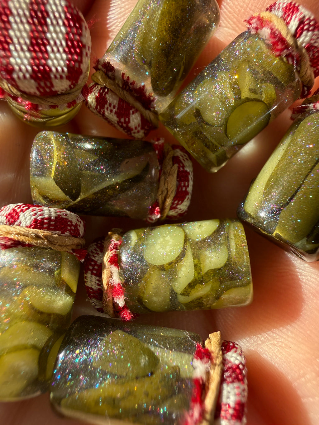 Pretty Pickles Jar Earrings