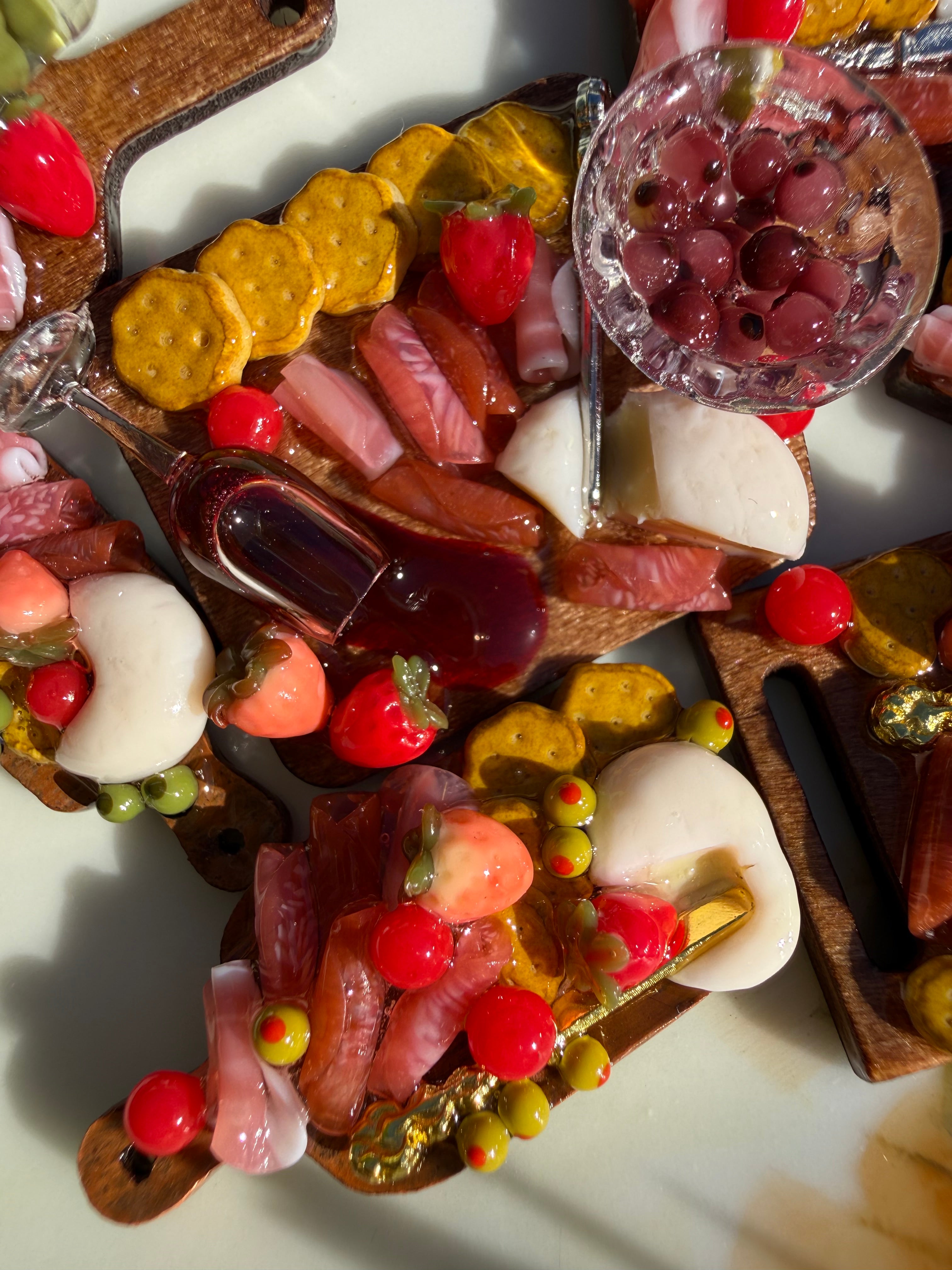 Charcuterie Board Mini, Magnet, or Pin