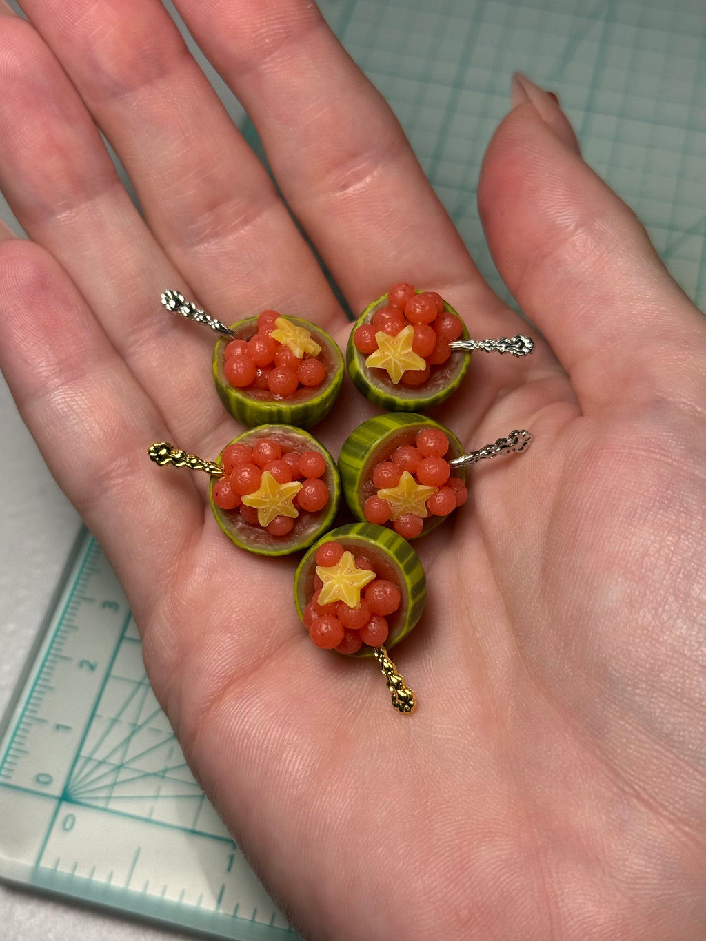 Watermelon Bowl Earrings