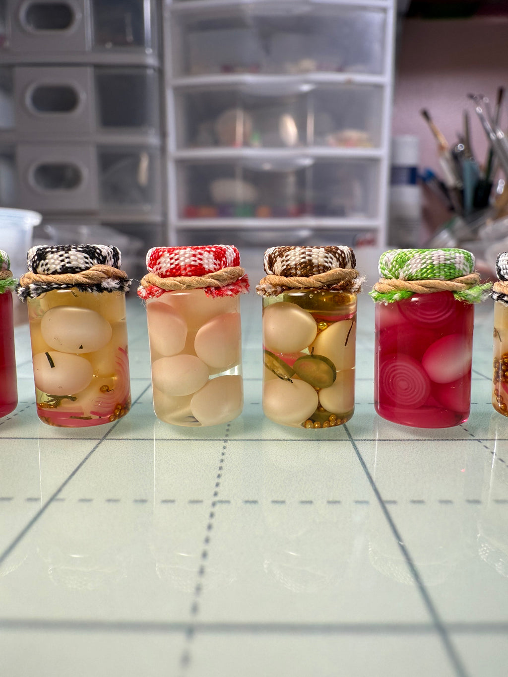 Pickled Eggs Jar Earrings