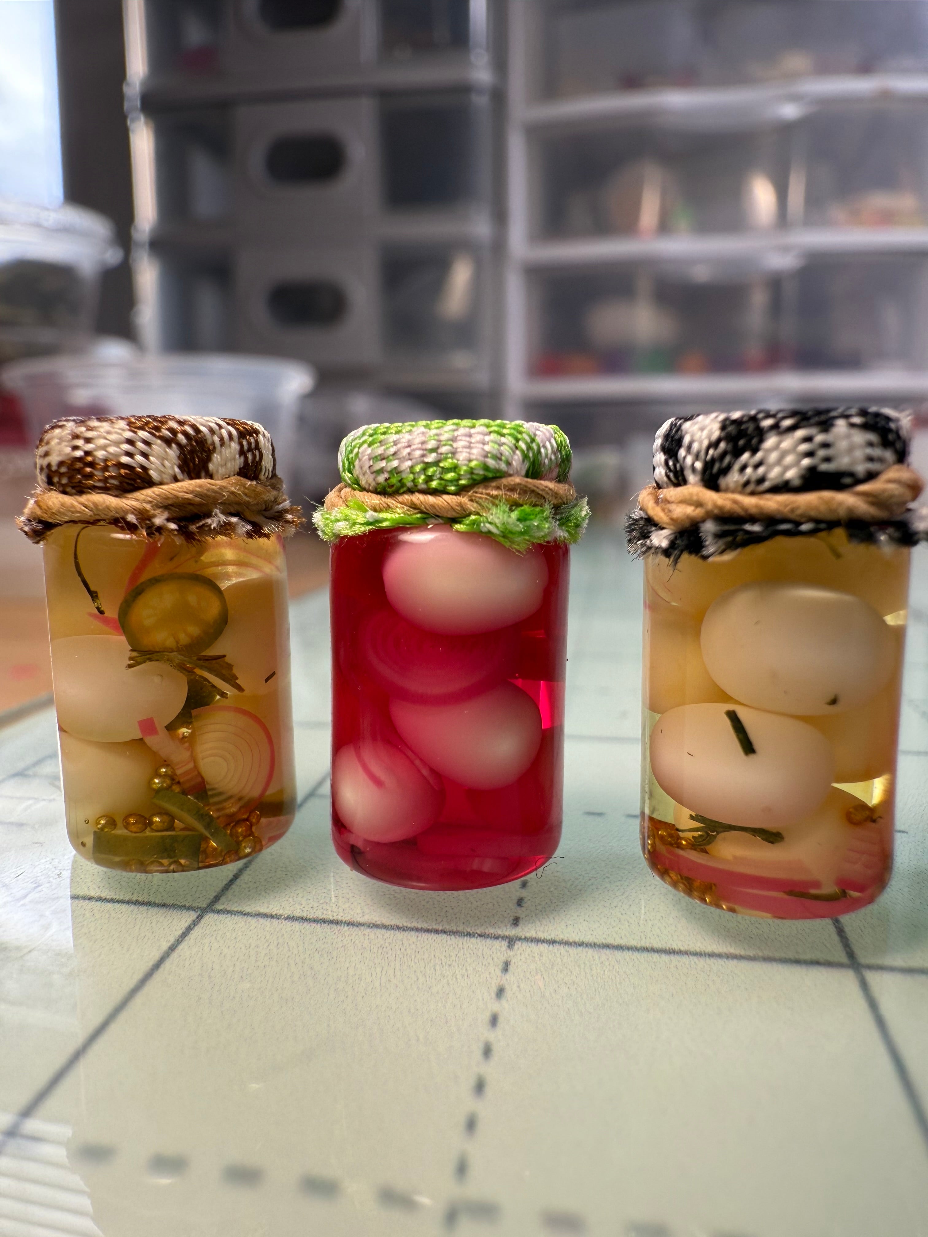 Pickled Eggs Jar Earrings