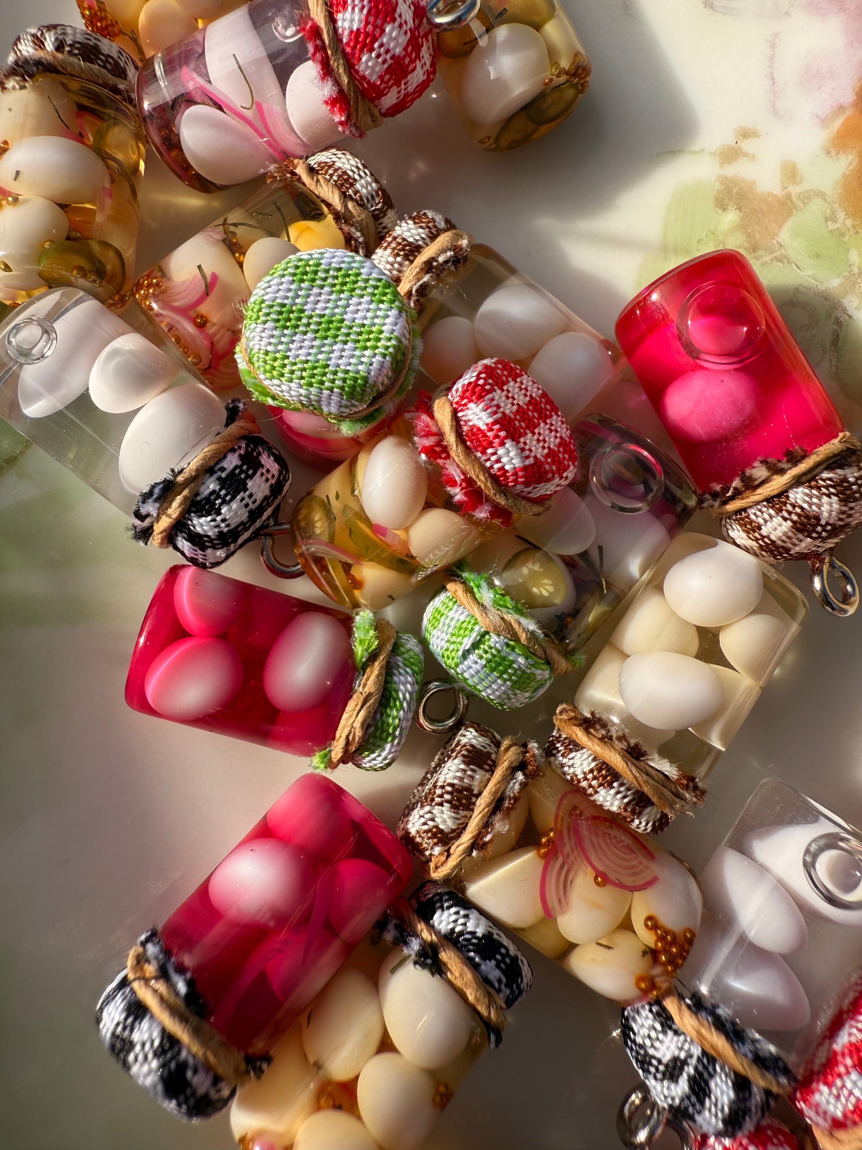 Pickled Eggs Jar Earrings