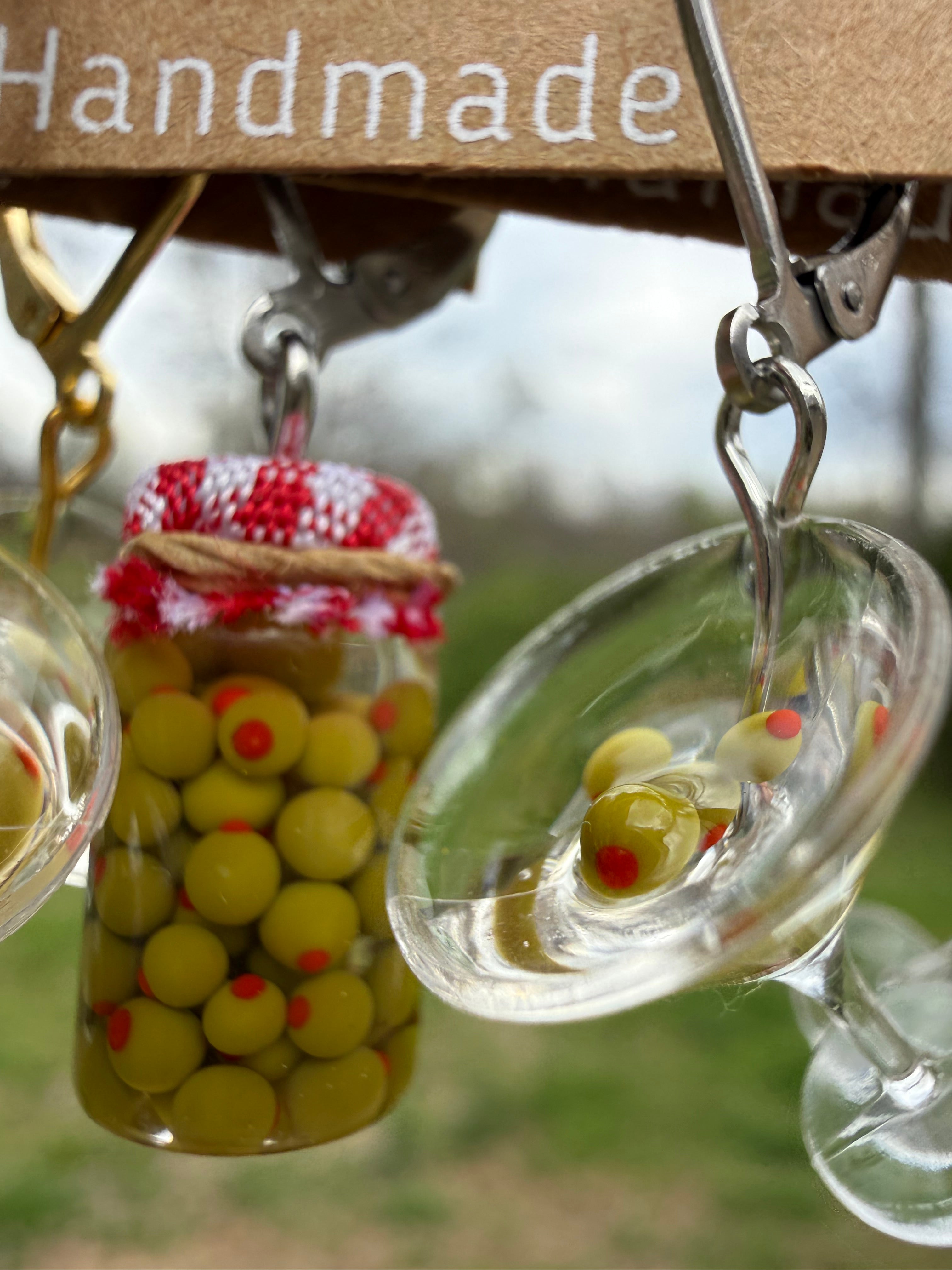 Dirty Martini Earrings