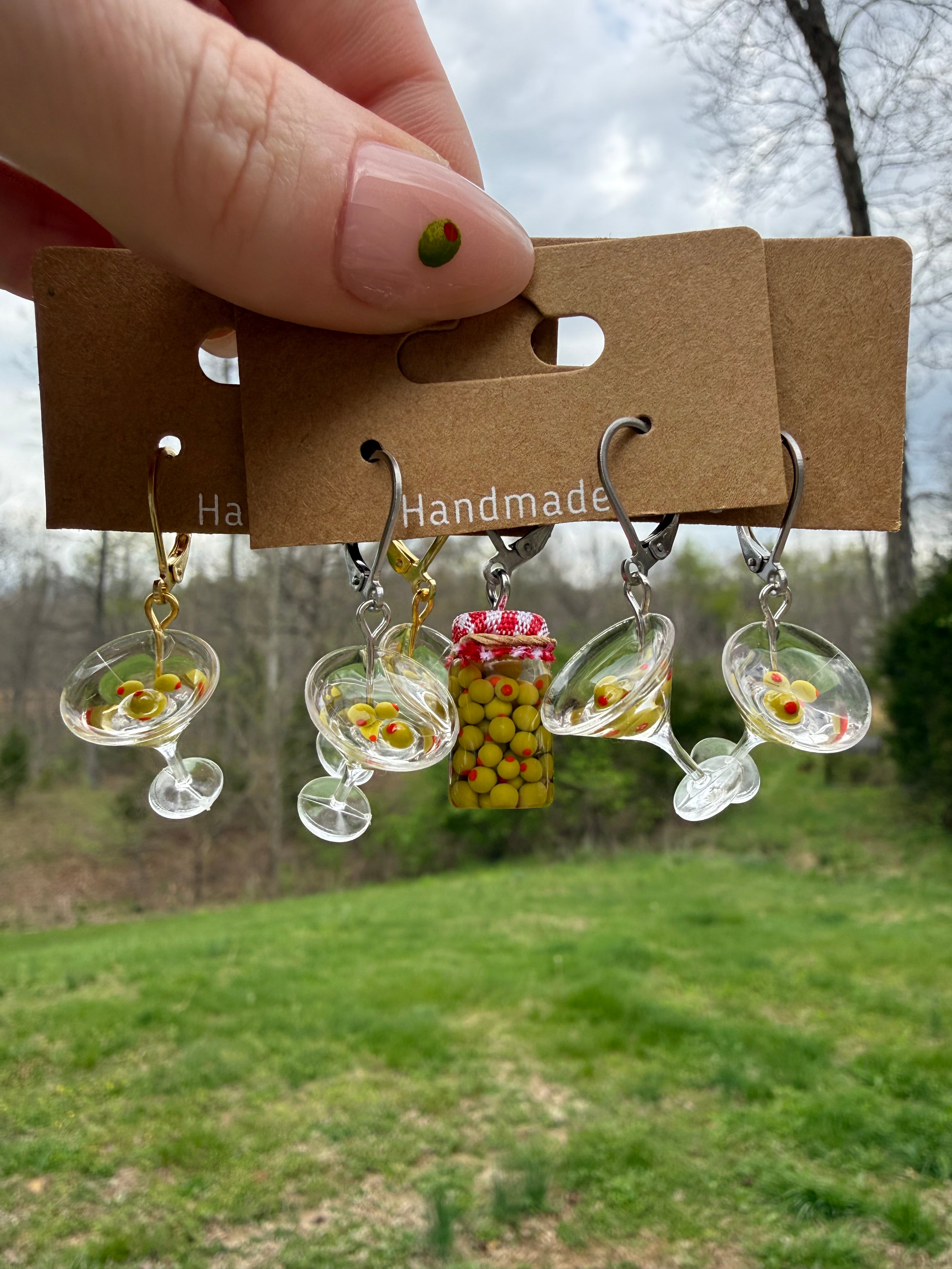 Dirty Martini Earrings