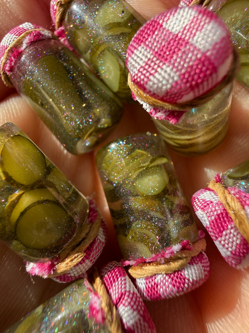 Pretty Pickles Jar Earrings