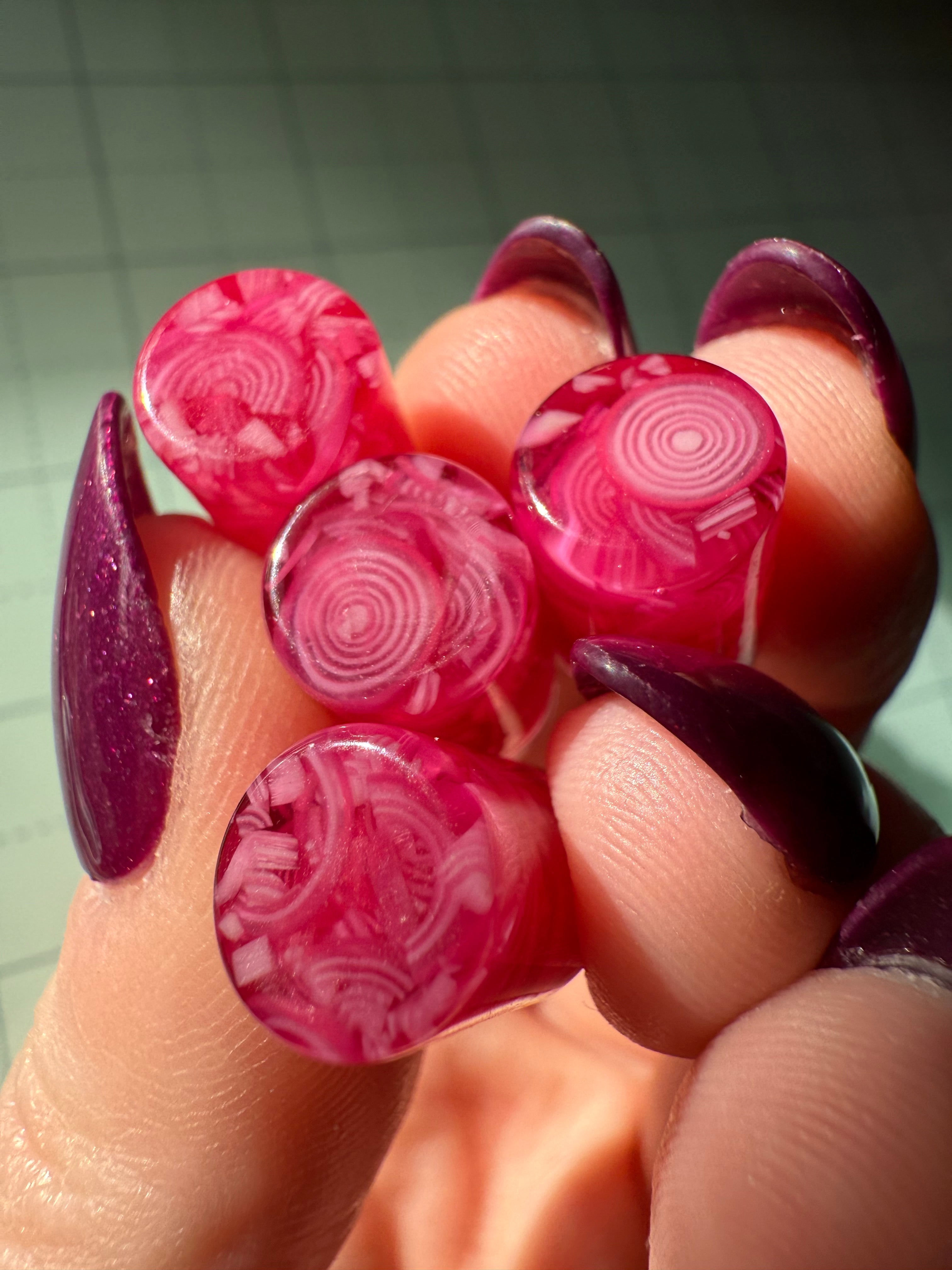Pickled Red Onion Jar Earrings