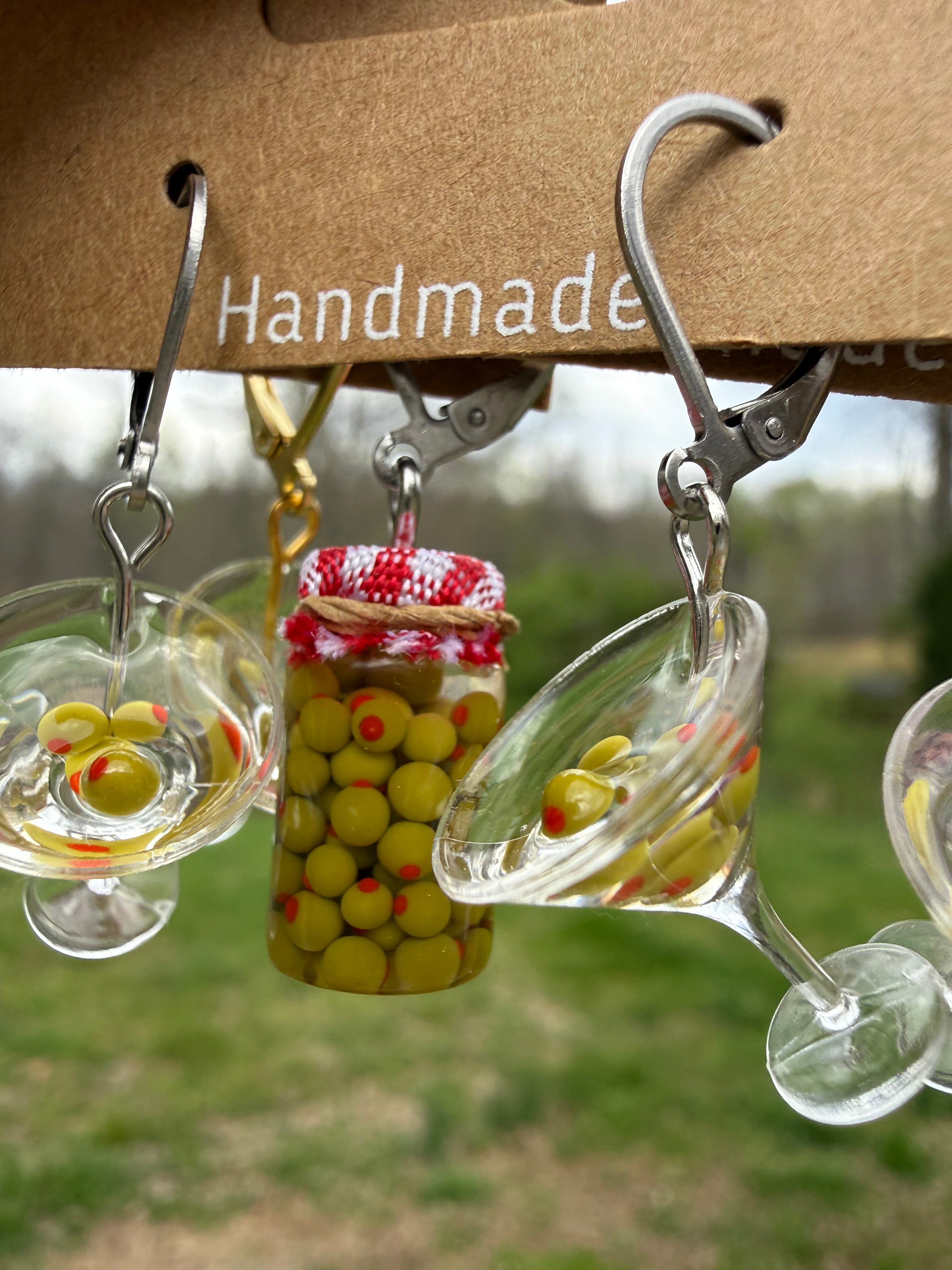 Dirty Martini Earrings