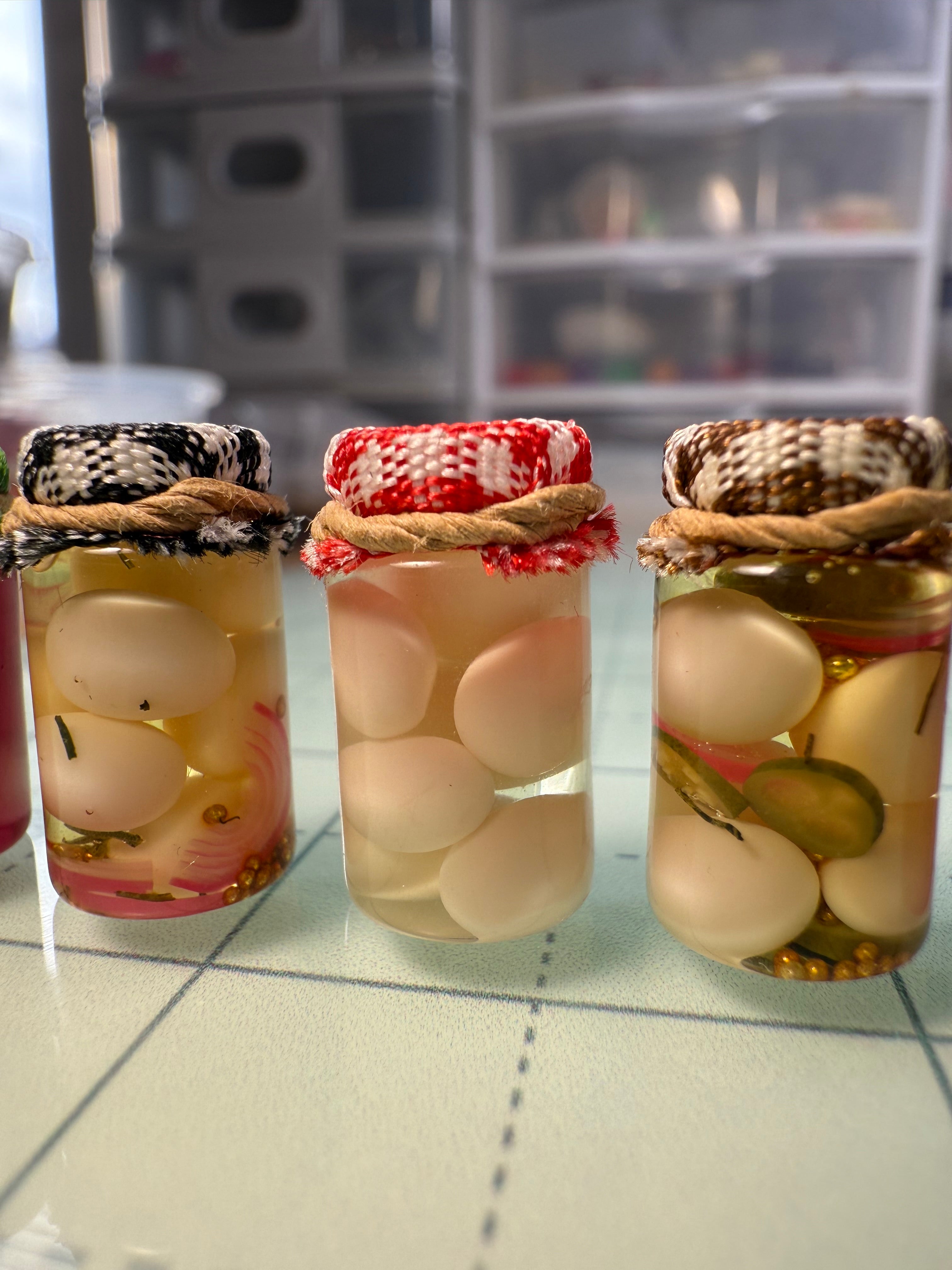 Pickled Eggs Jar Earrings
