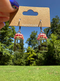 Gherkins Pickles Jar Earrings
