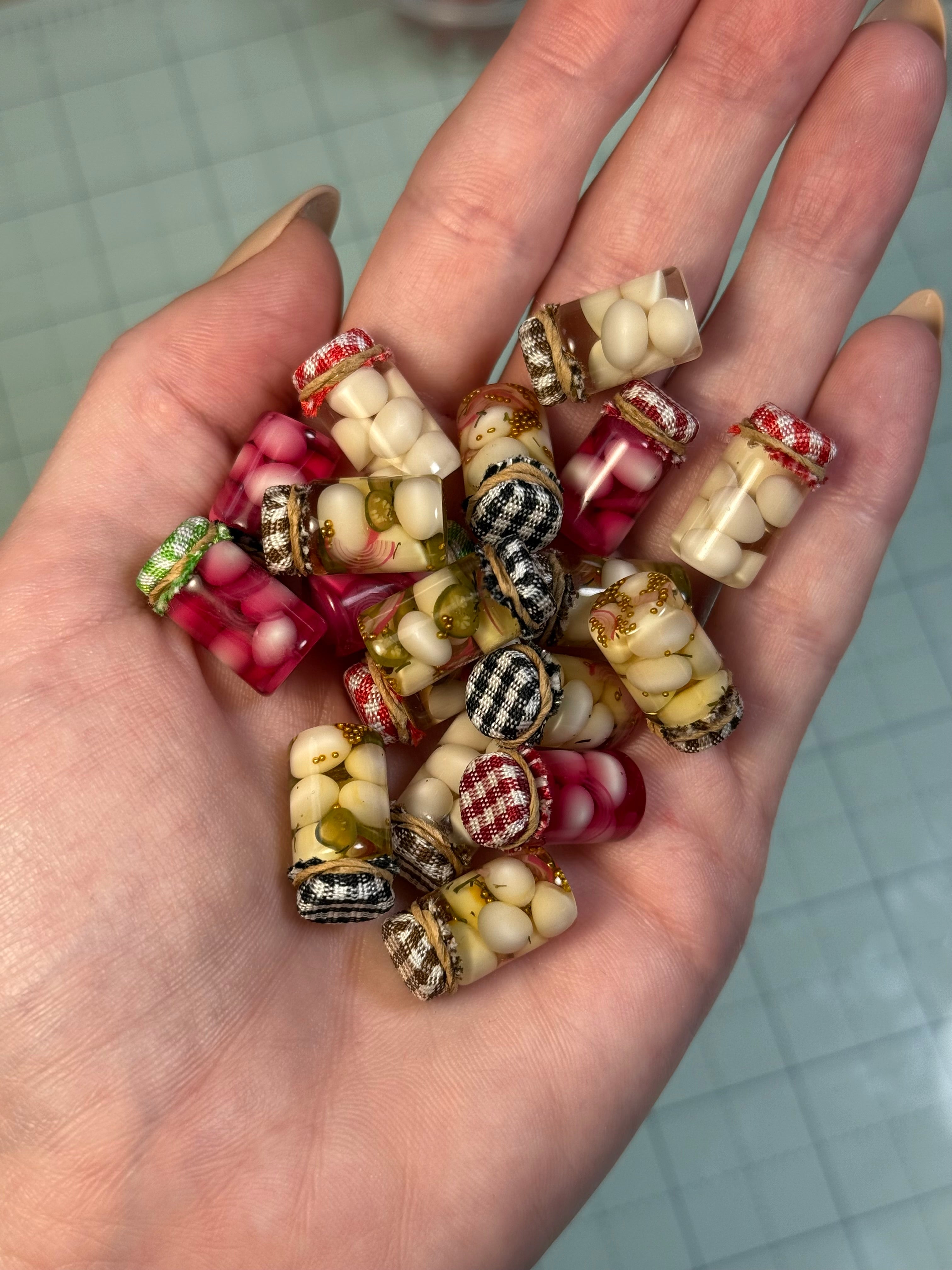 Pickled Eggs Jar Earrings