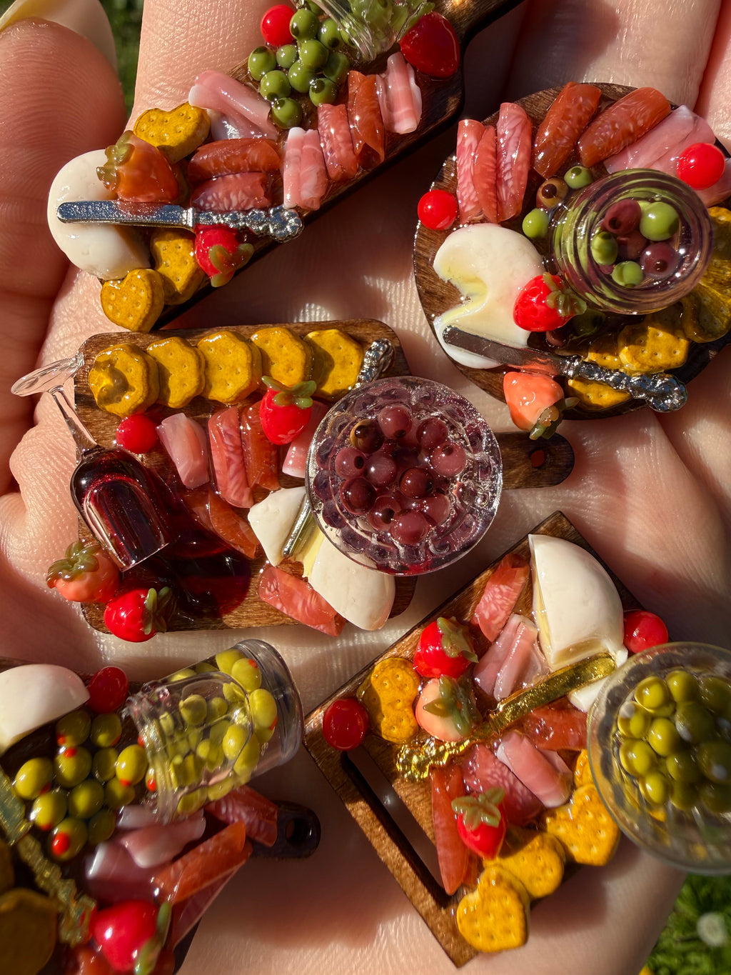 Charcuterie Board Mini, Magnet, or Pin