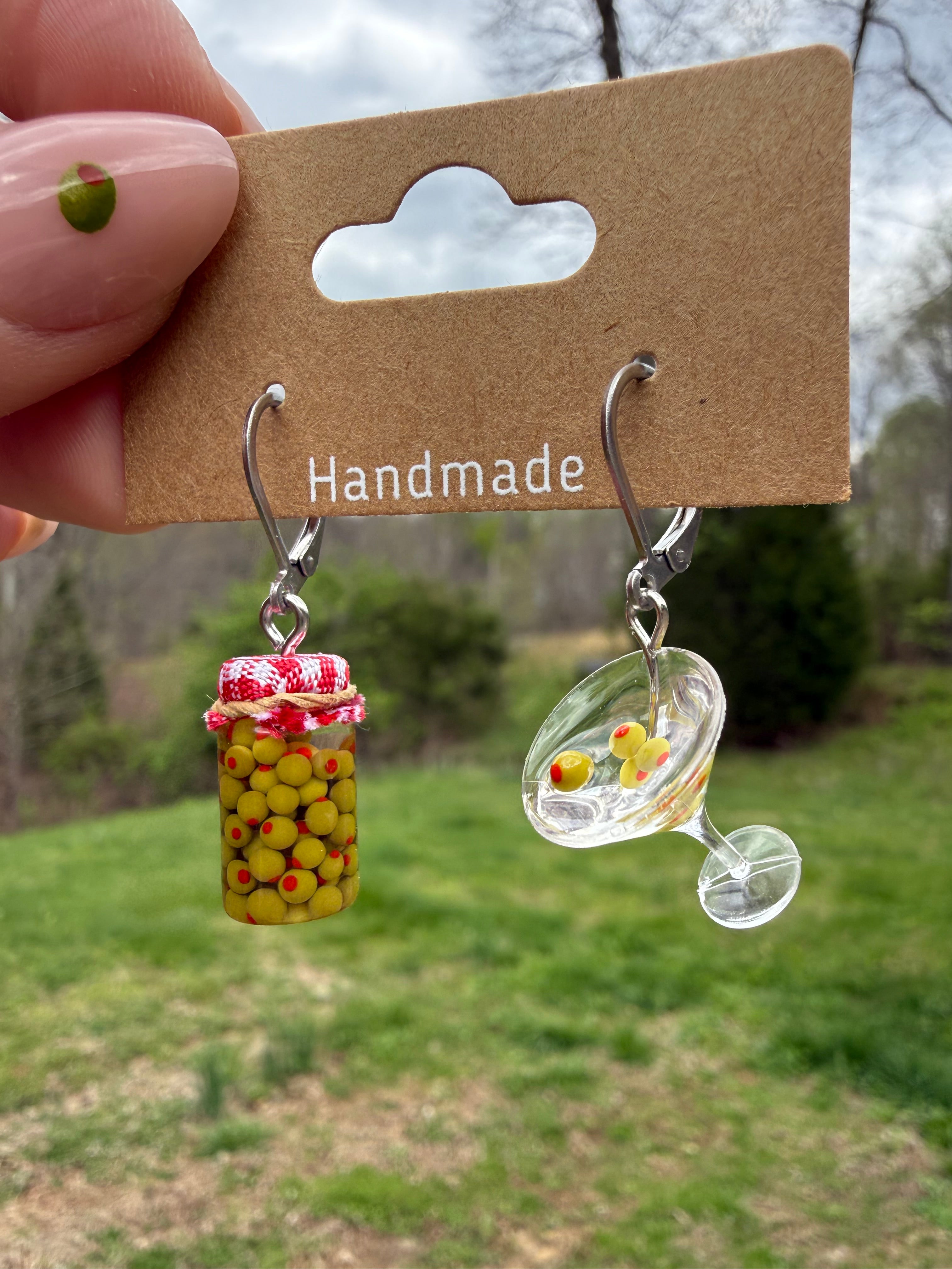 Dirty Martini Earrings