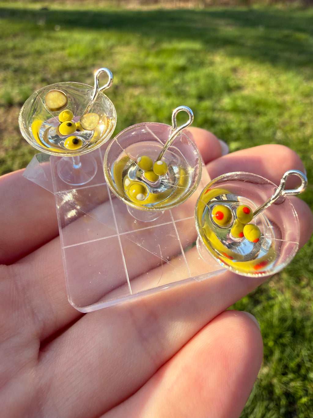Dirty Martini Earrings