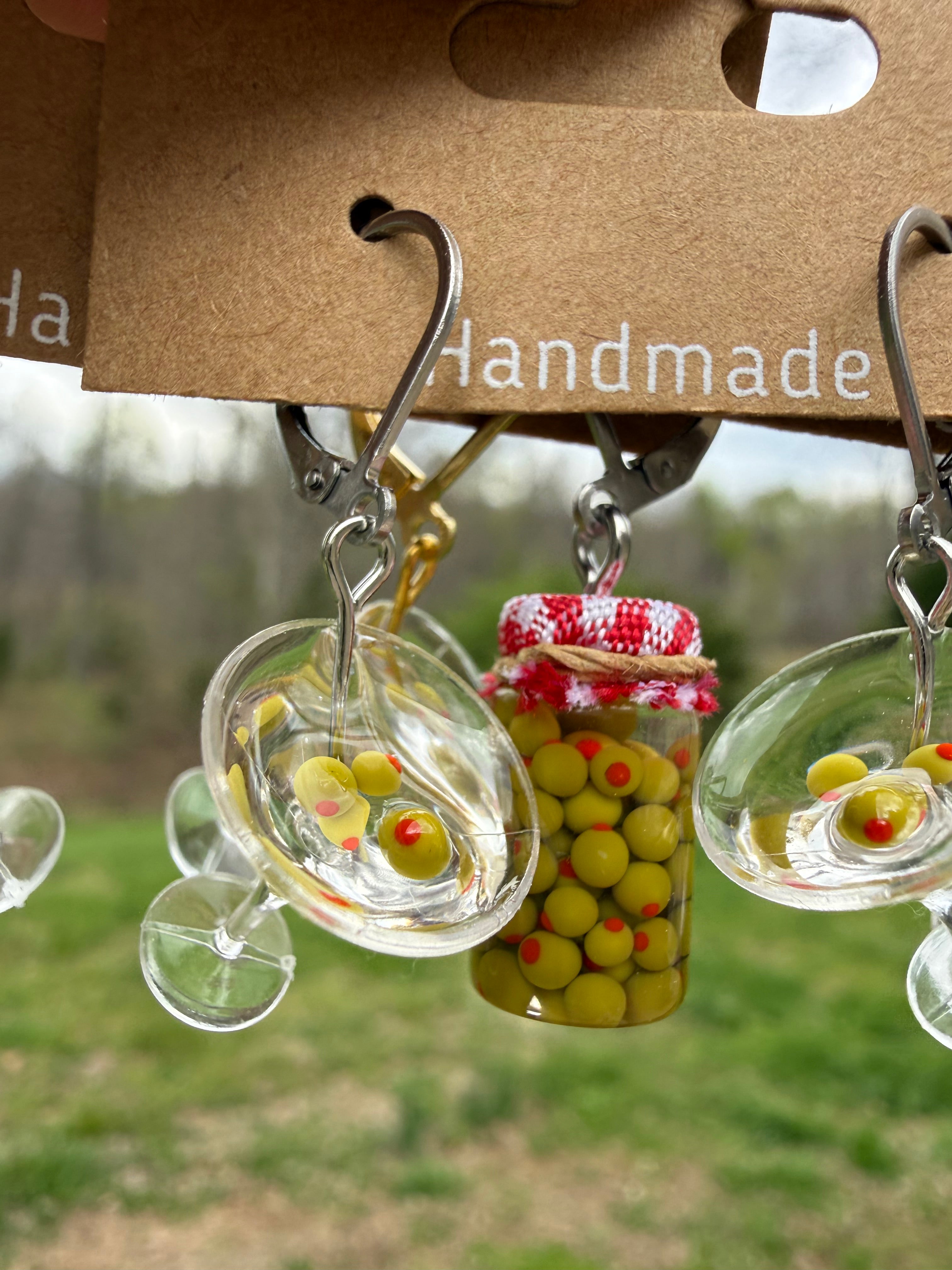 Dirty Martini Earrings