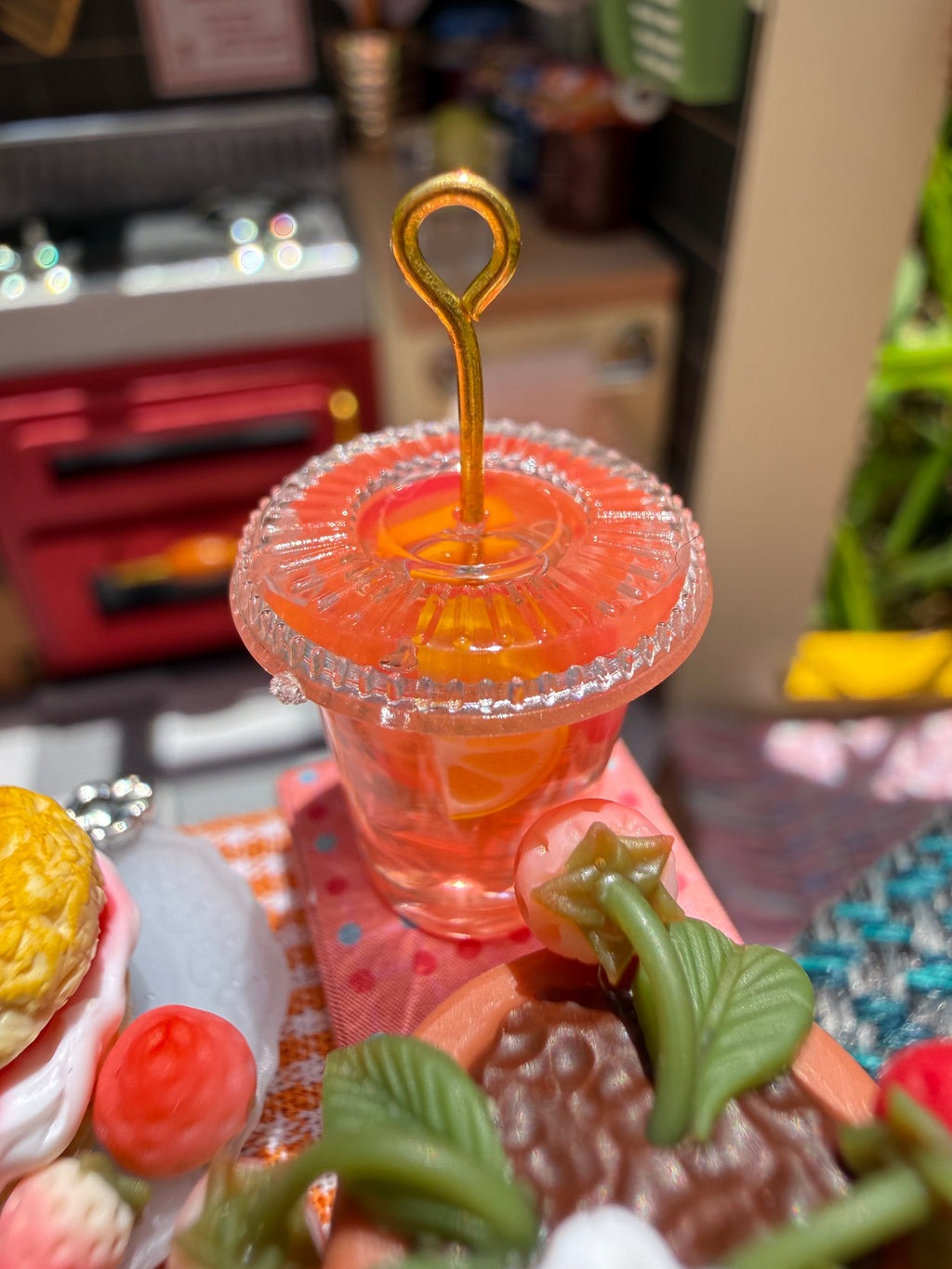 Strawberry Lemonade Earrings