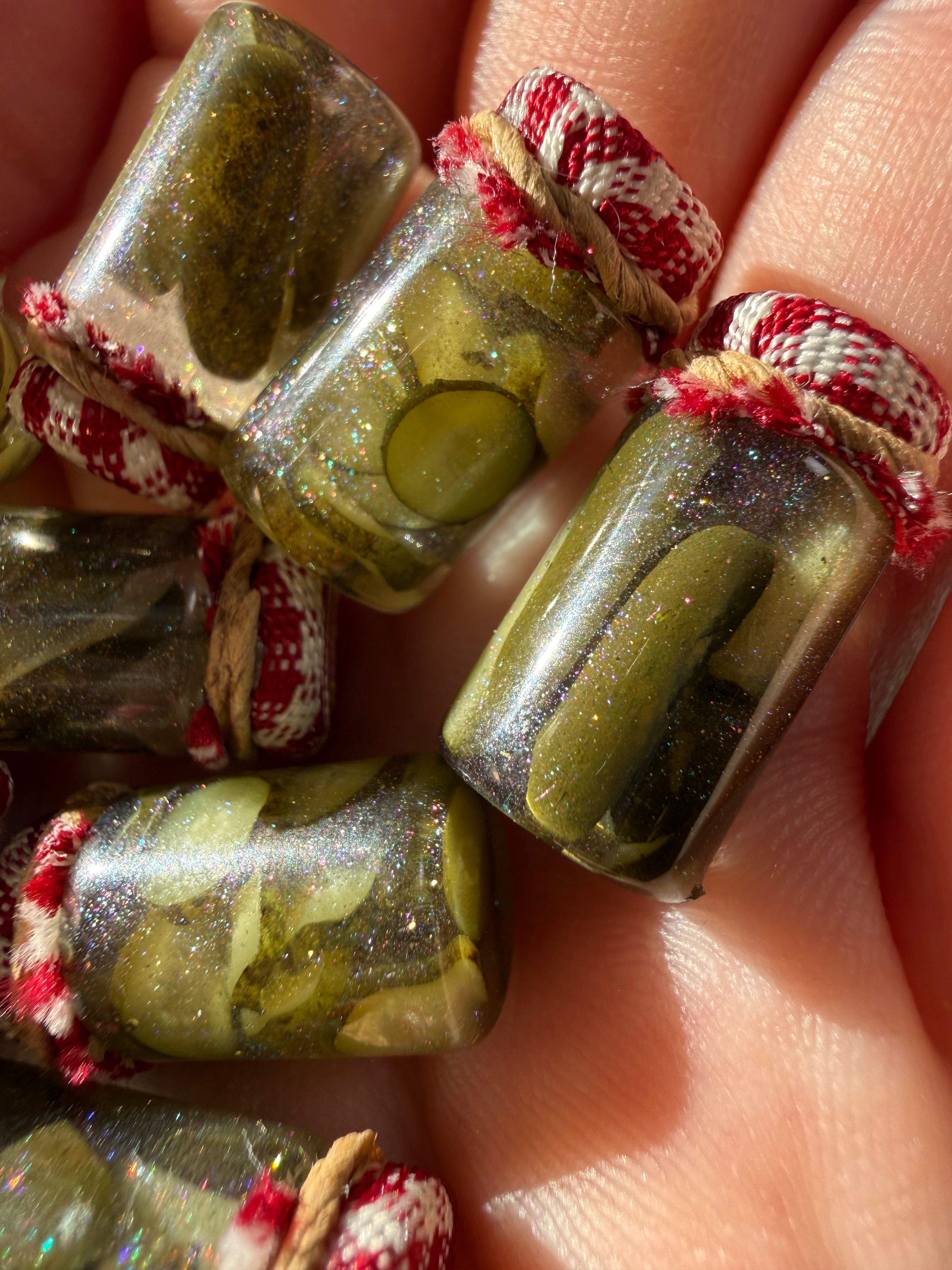 Pretty Pickles Jar Earrings