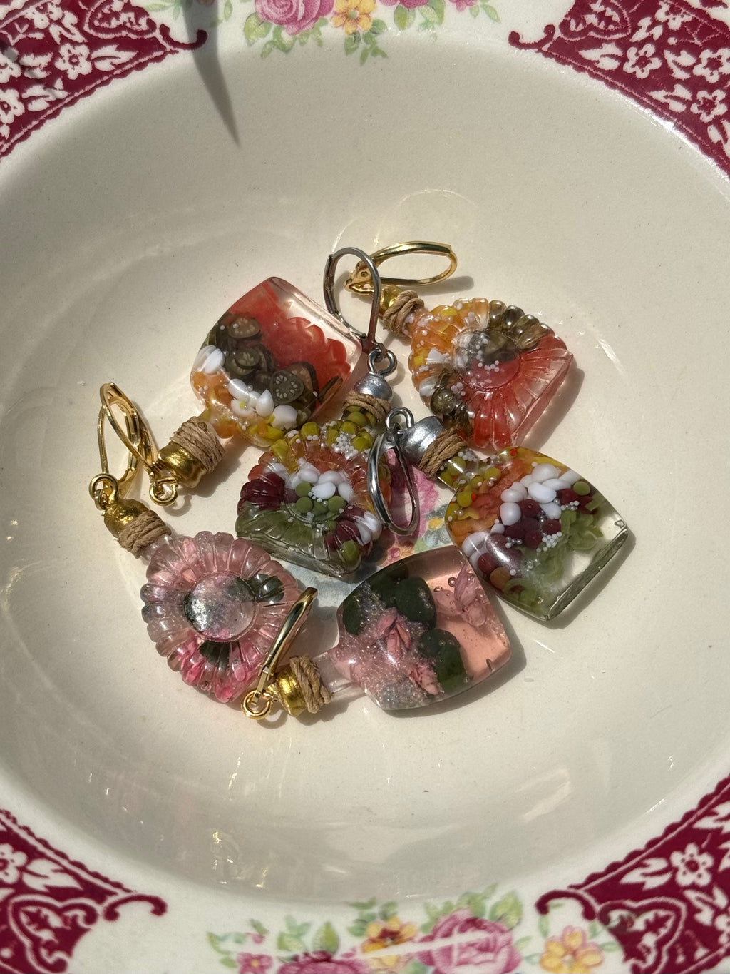 Decorative Veggie Jar Earrings & Minis