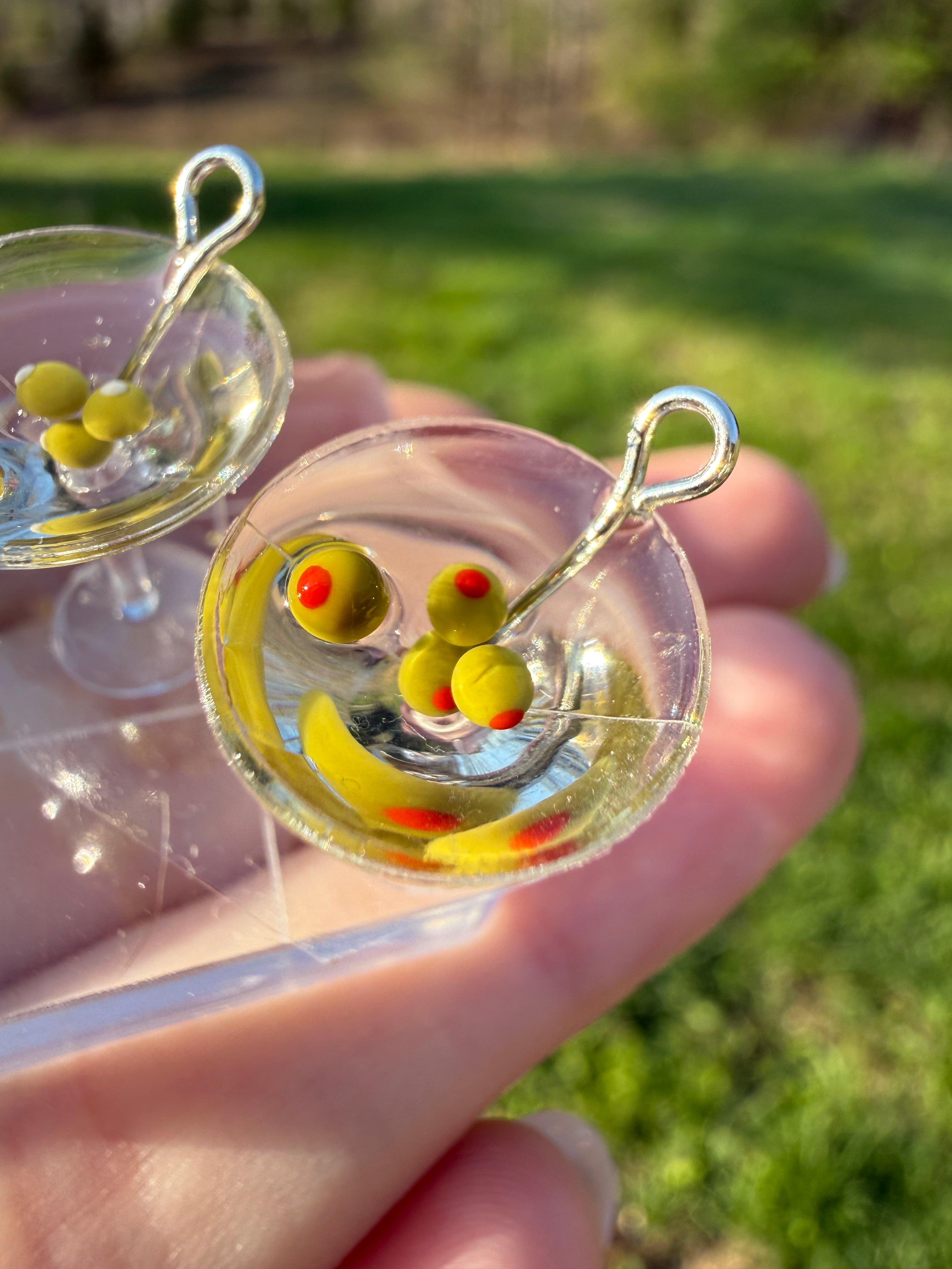 Dirty Martini Earrings