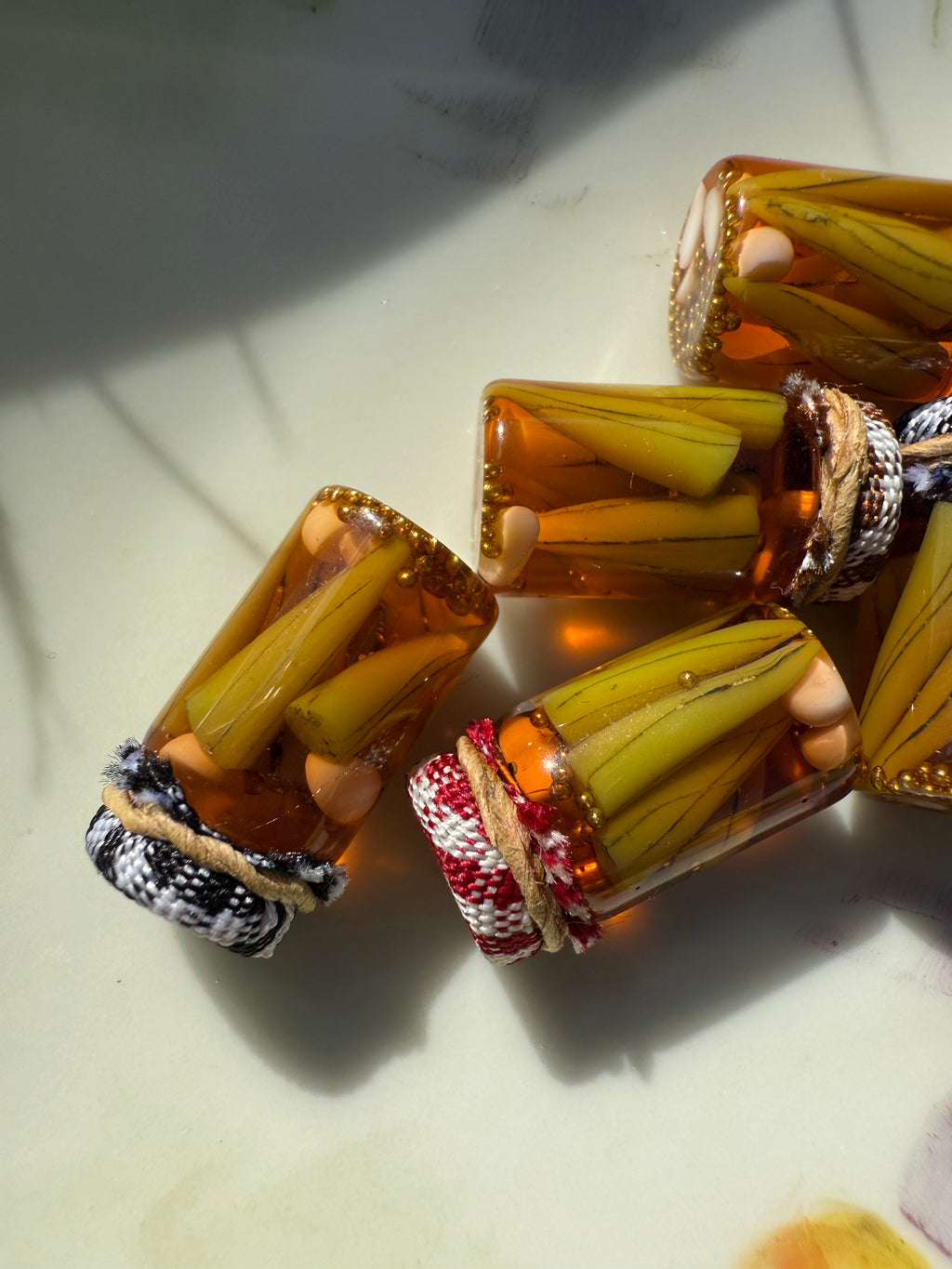 Pickled Okra Jar Earrings