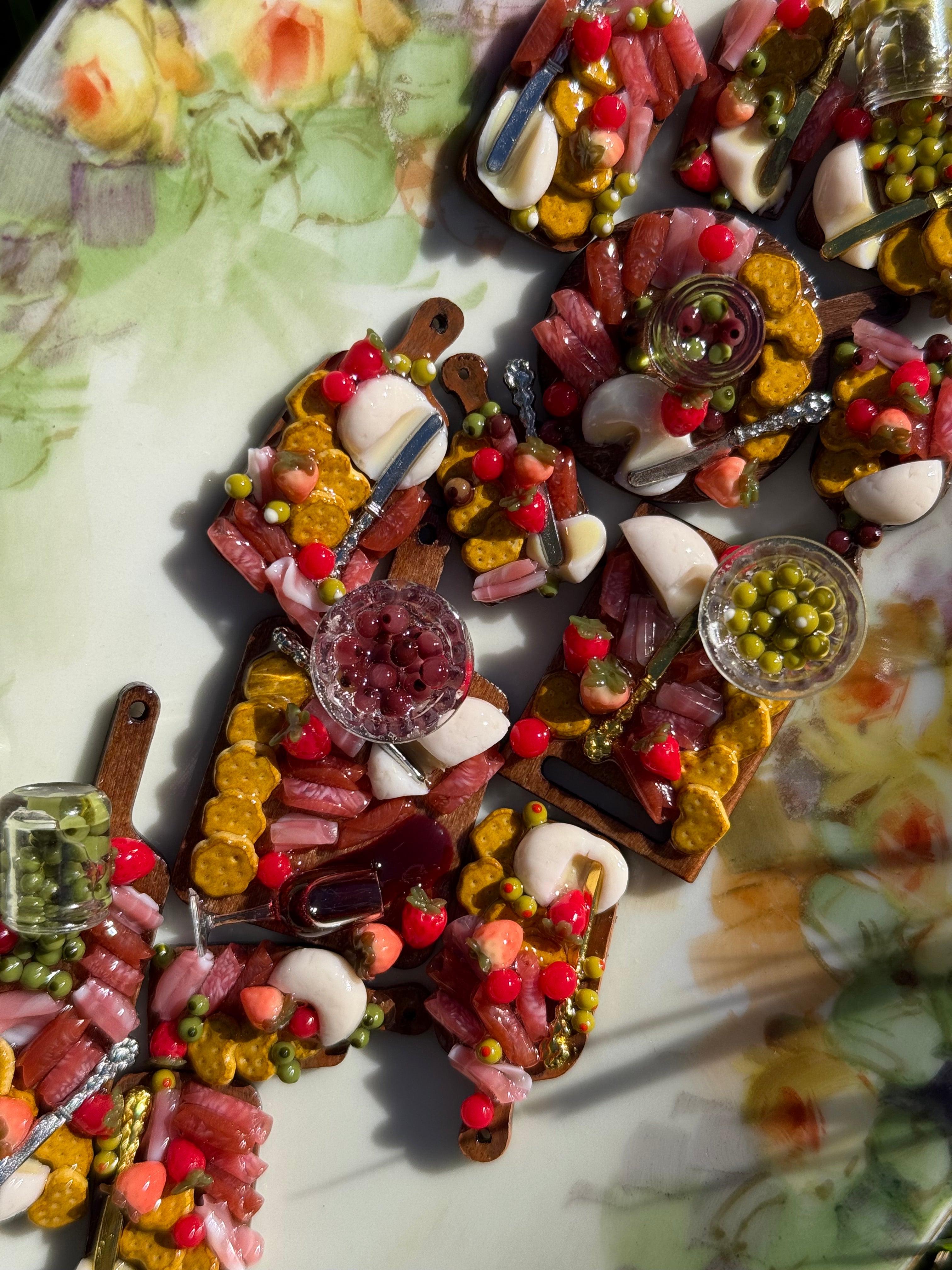Charcuterie Board Mini, Magnet, or Pin